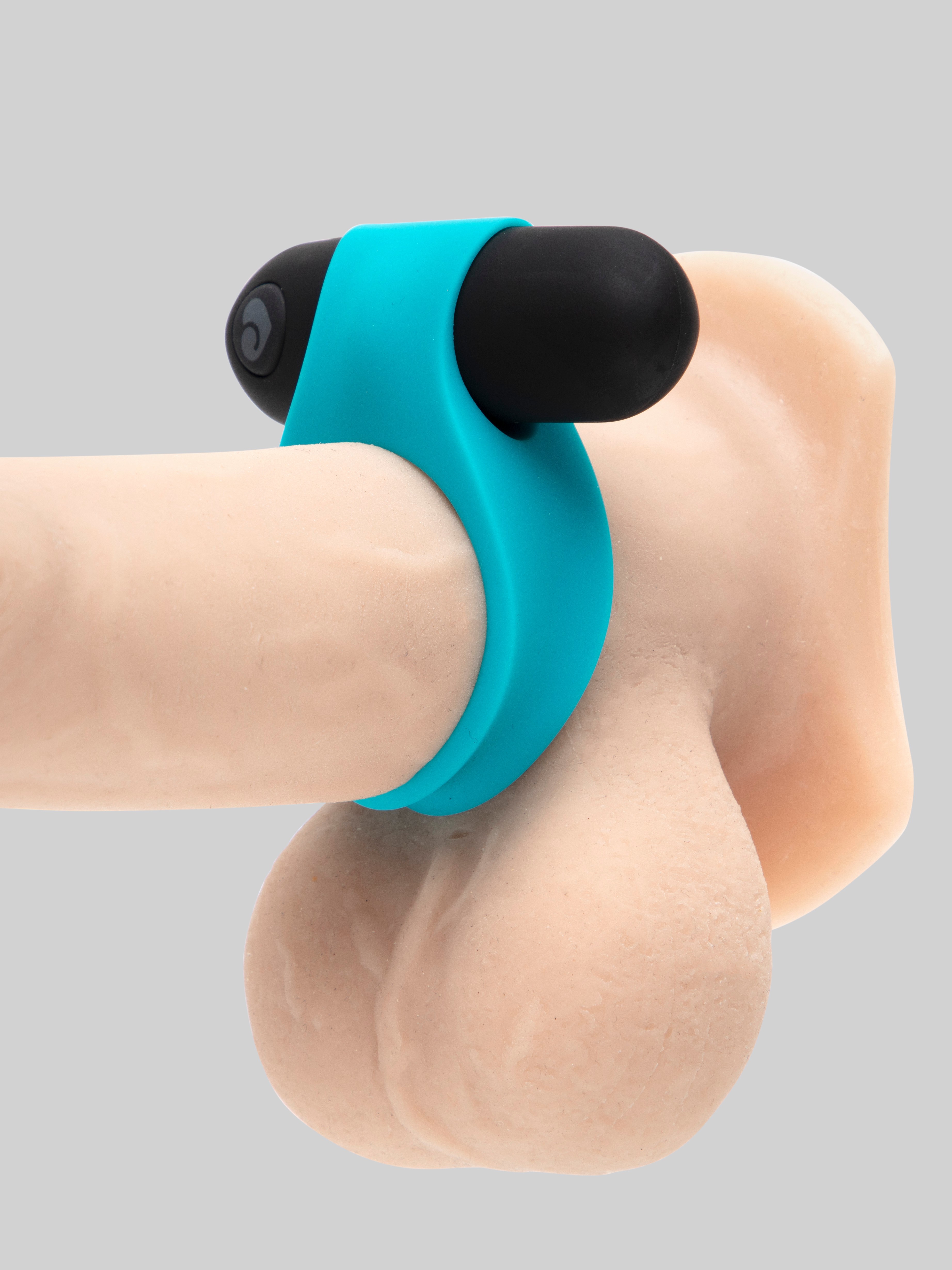 Lovehoney Juno Rechargeable Music Activated Vibrating Love Ring, Black, hi-res