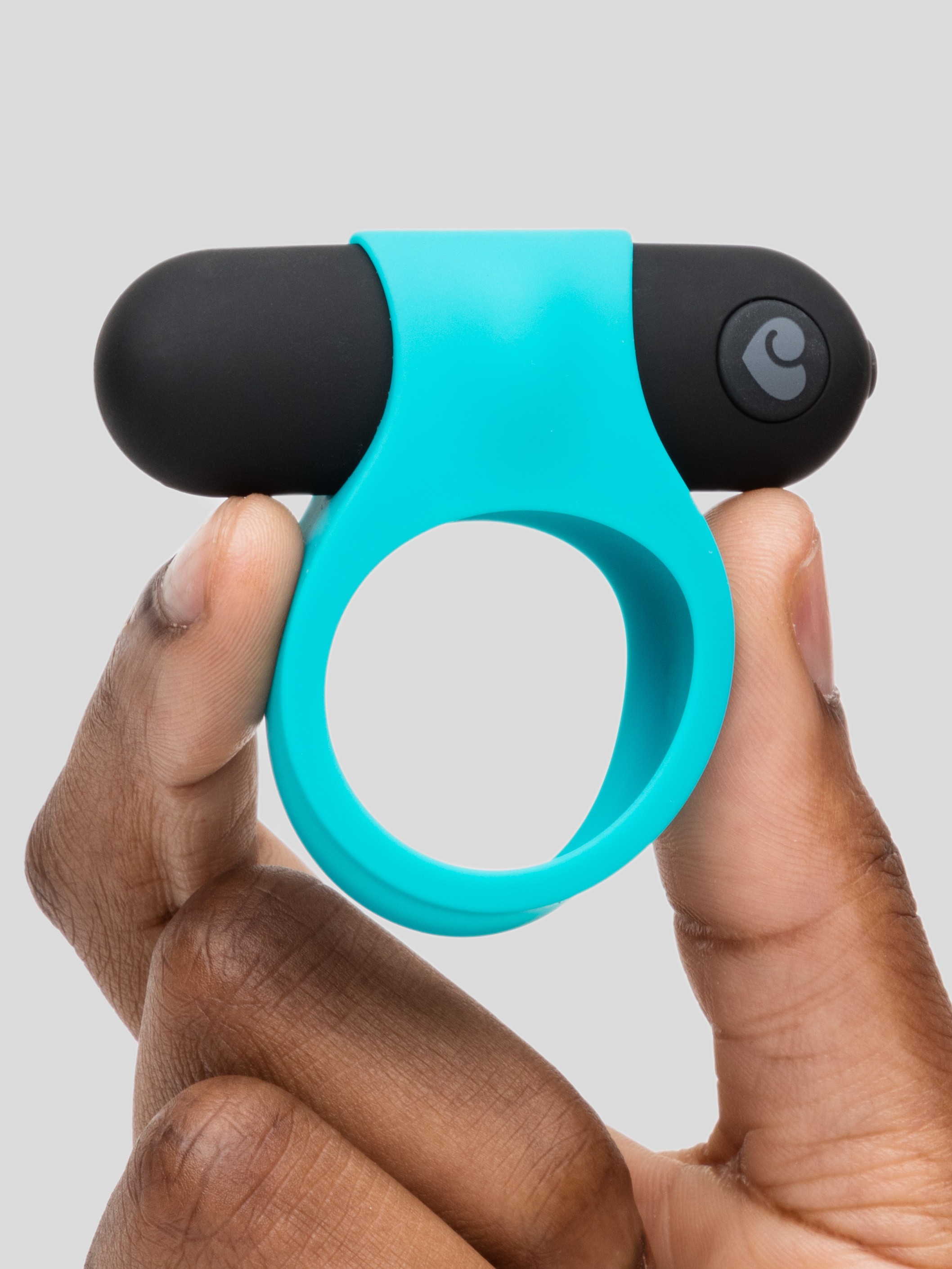 Lovehoney Juno Rechargeable Music Activated Vibrating Love Ring, Black, hi-res