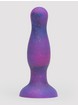 Lovehoney Super Soft Silicone Galaxy Butt Plug , Purple, hi-res