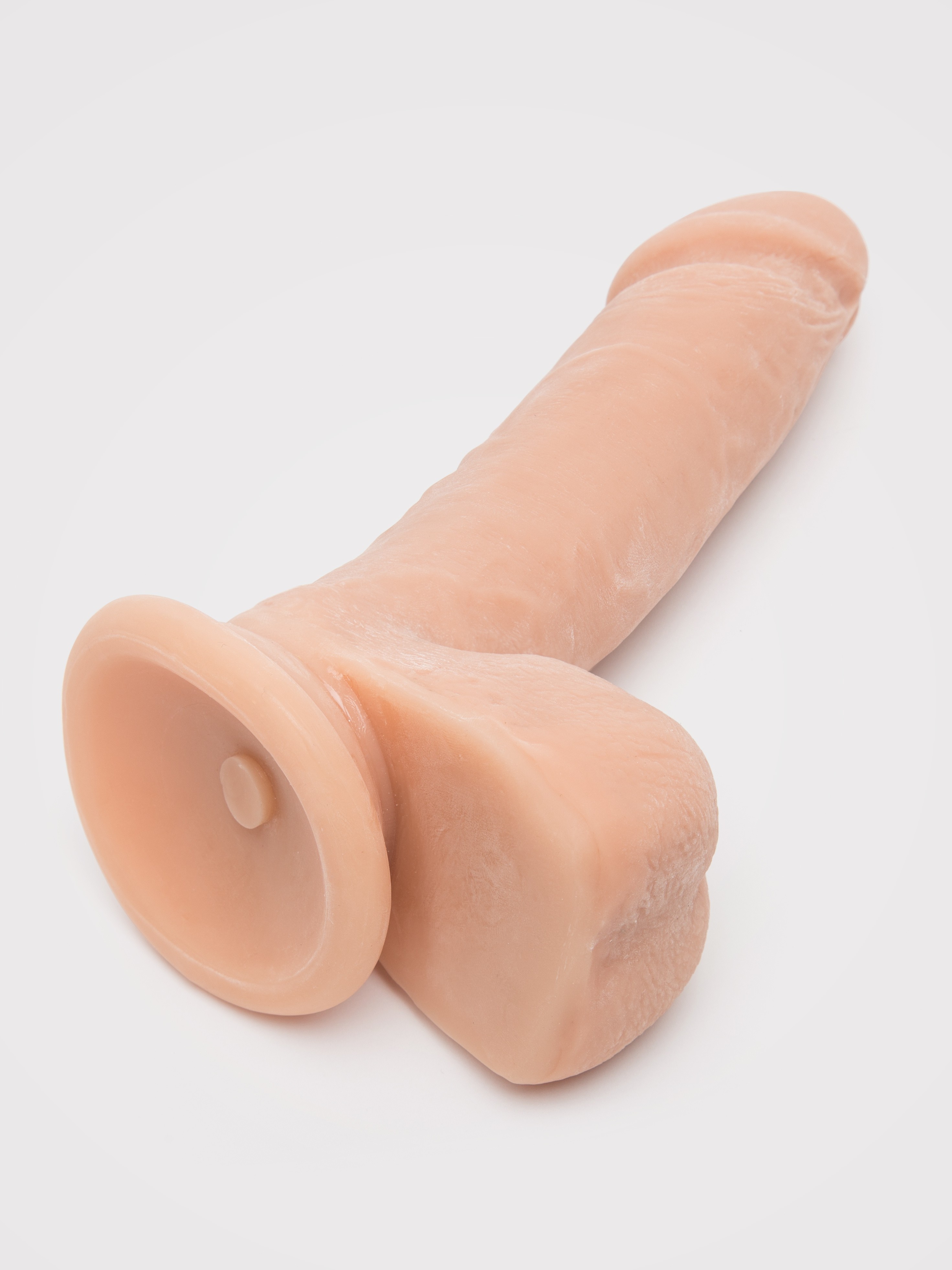 Doc Johnson The D Perfect D Dual-Density Realistic Dildo 7 Inch, Flesh Pink, hi-res