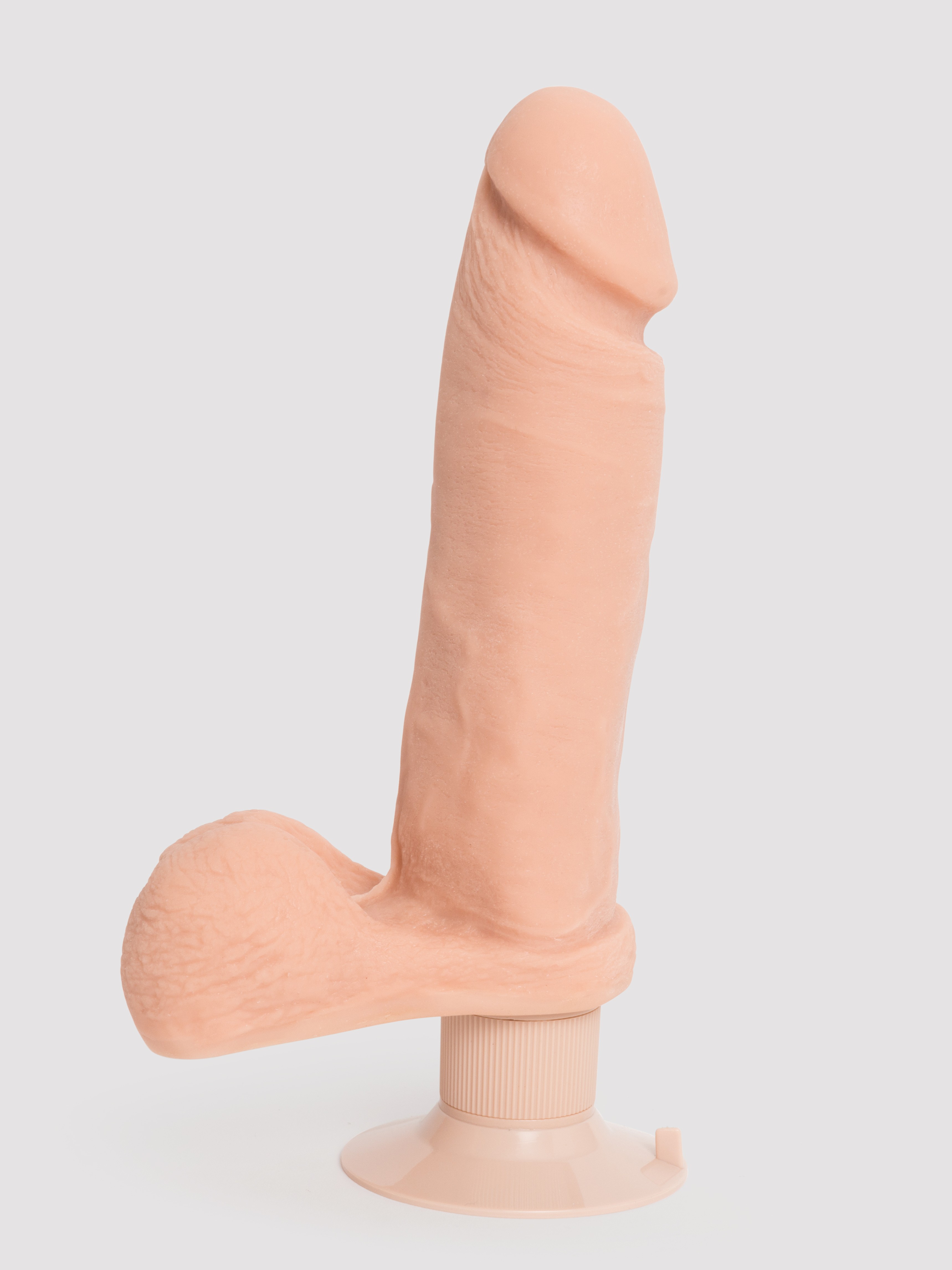 Doc Johnson The D Perfect D Dual Density Realistic Vibrator 7 Inch, Flesh Pink, hi-res