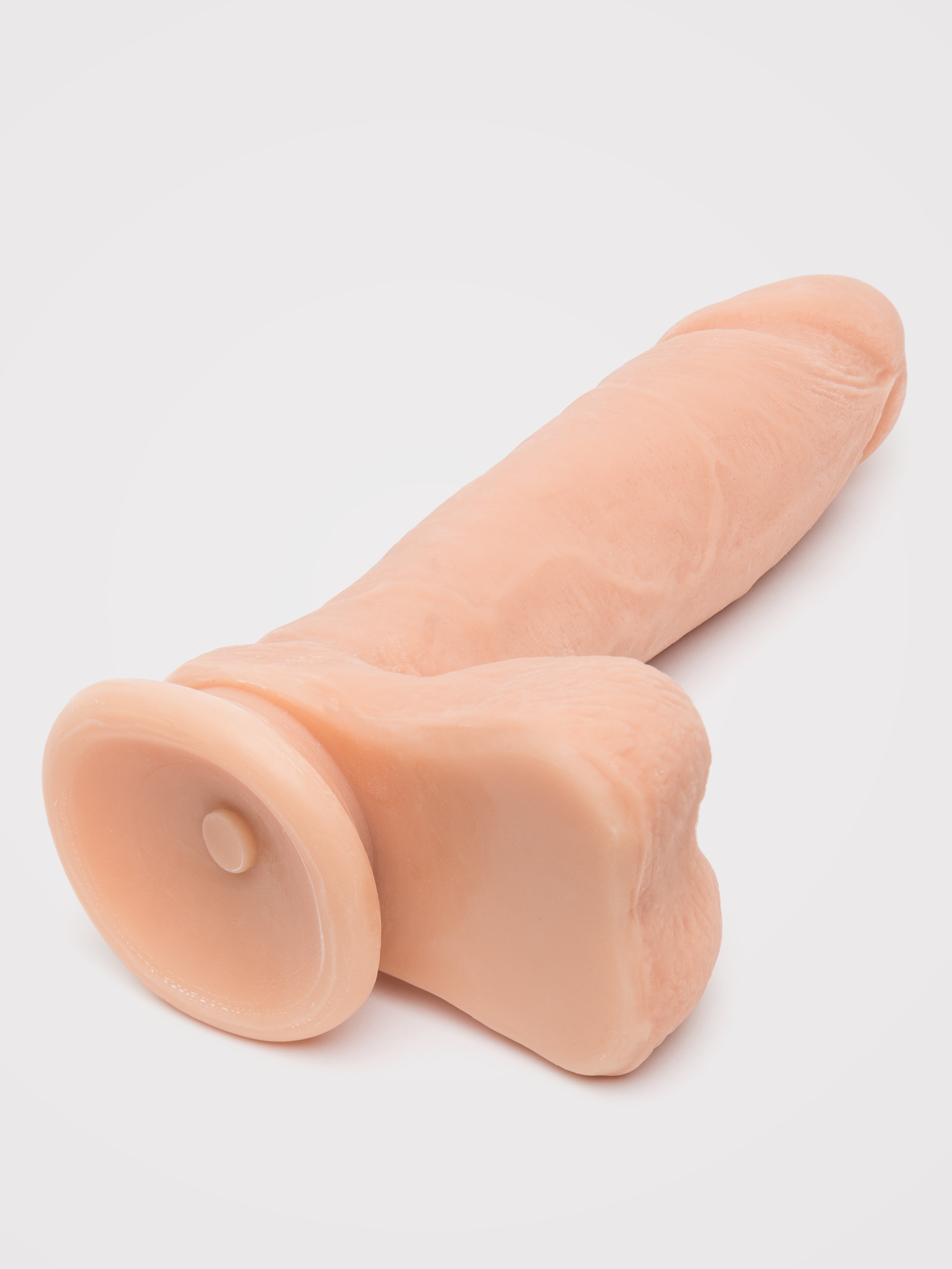 Doc Johnson The Perfect D Dual-Density Girthy Realistic Dildo 7.5 Inch, Flesh Pink, hi-res