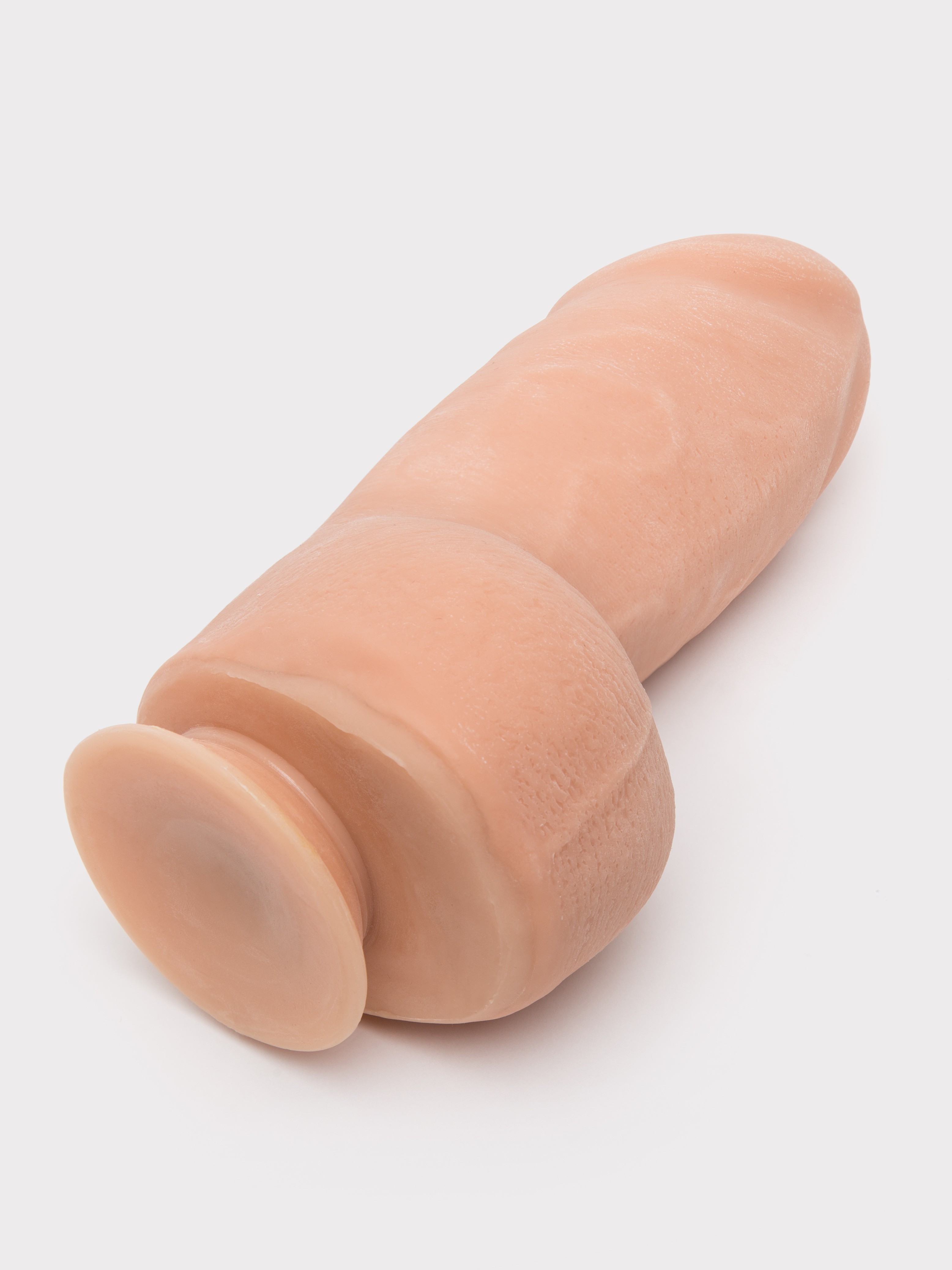 Doc Johnson The D Extra Girthy Dual Density Realistic Dildo 6.5 Inch, Flesh Pink, hi-res