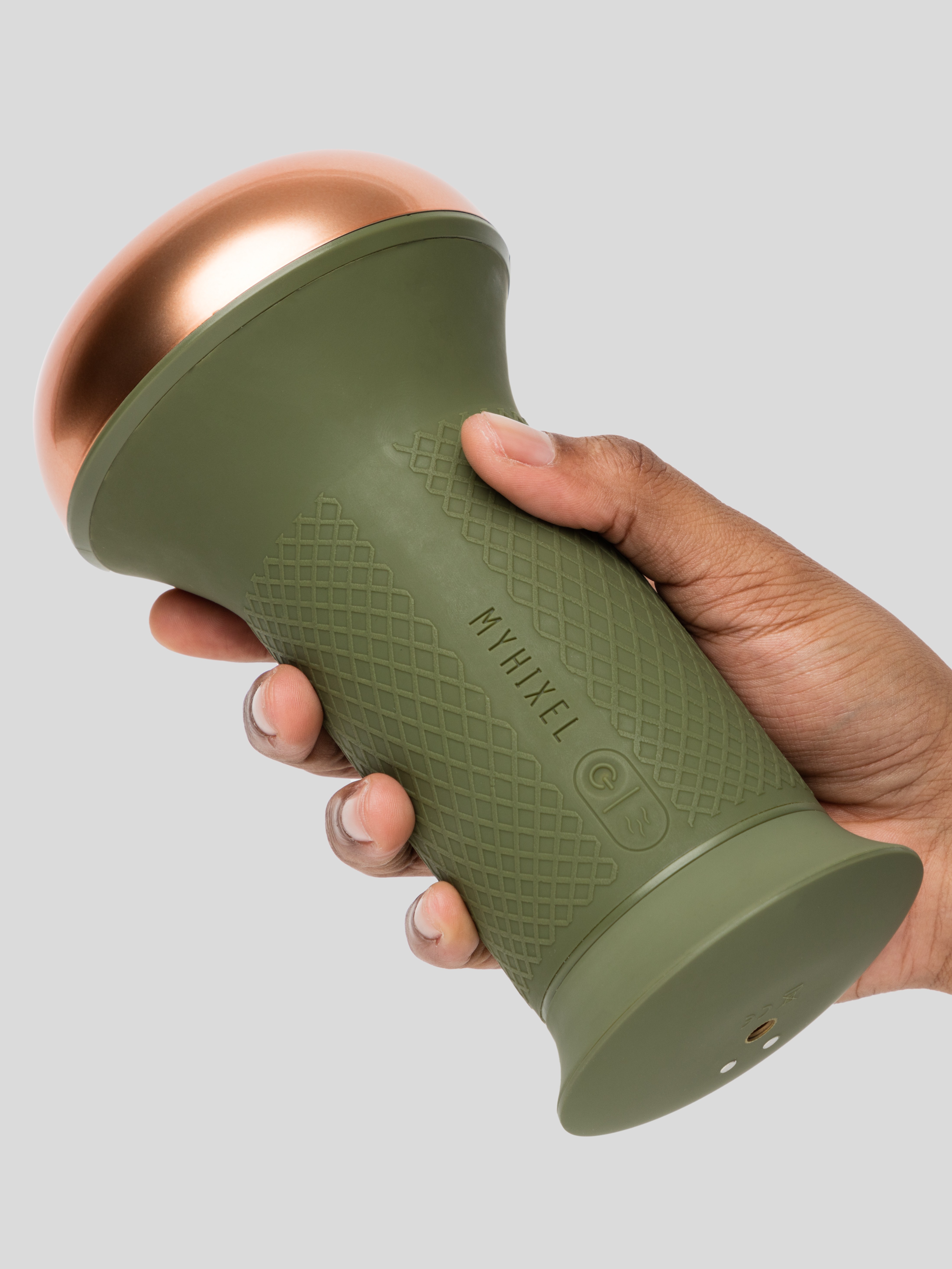 MYHIXEL Play TR App Controlled Climax Trainer for Men, Grey, hi-res