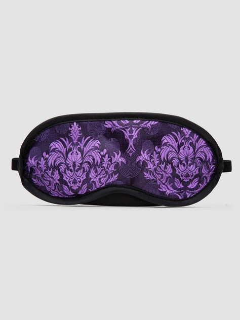 Bondage Boutique Violet Boudoir Blindfold , Purple, hi-res