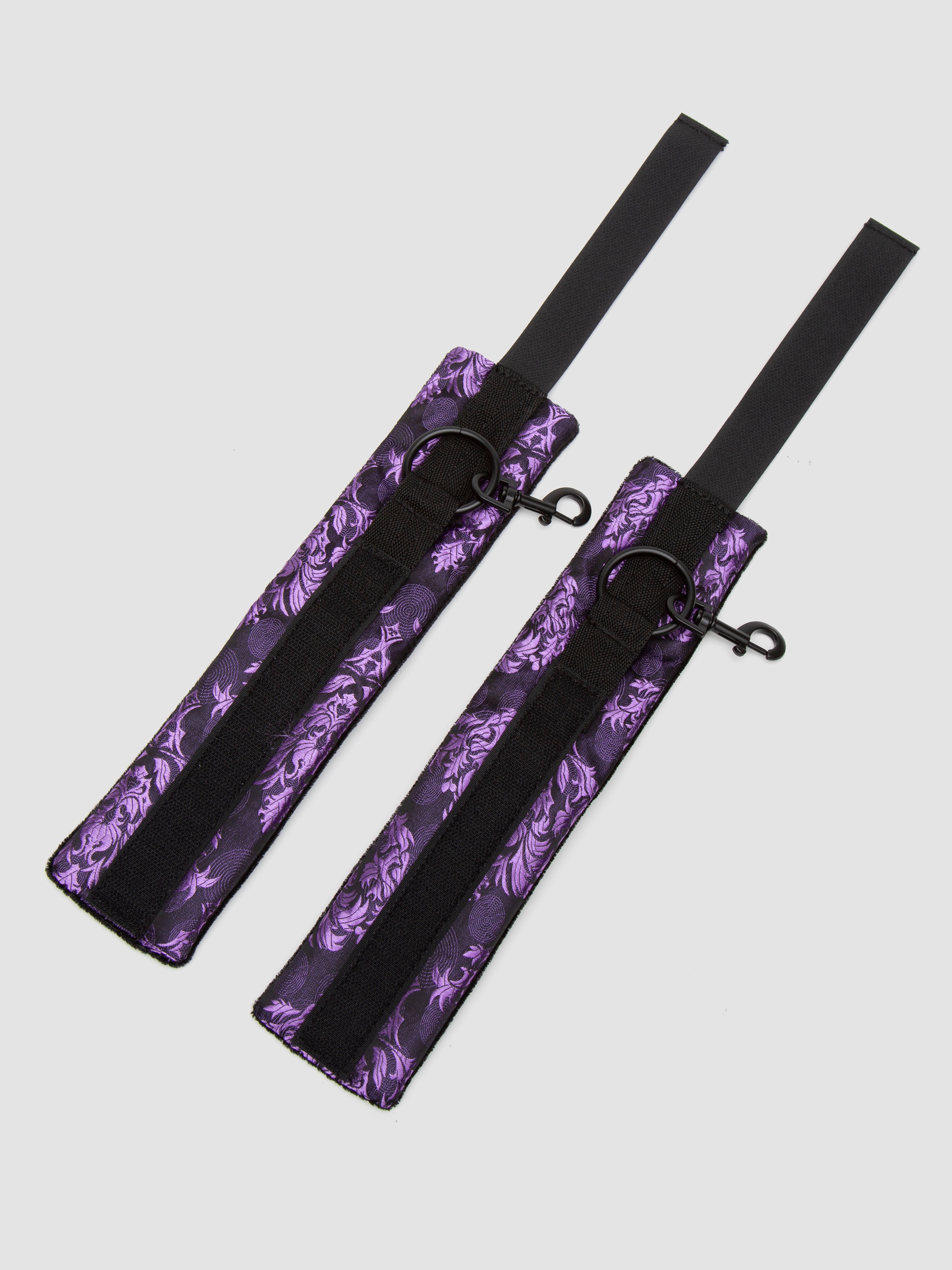 Bondage Boutique Violet Boudoir Handcuffs, Purple, hi-res