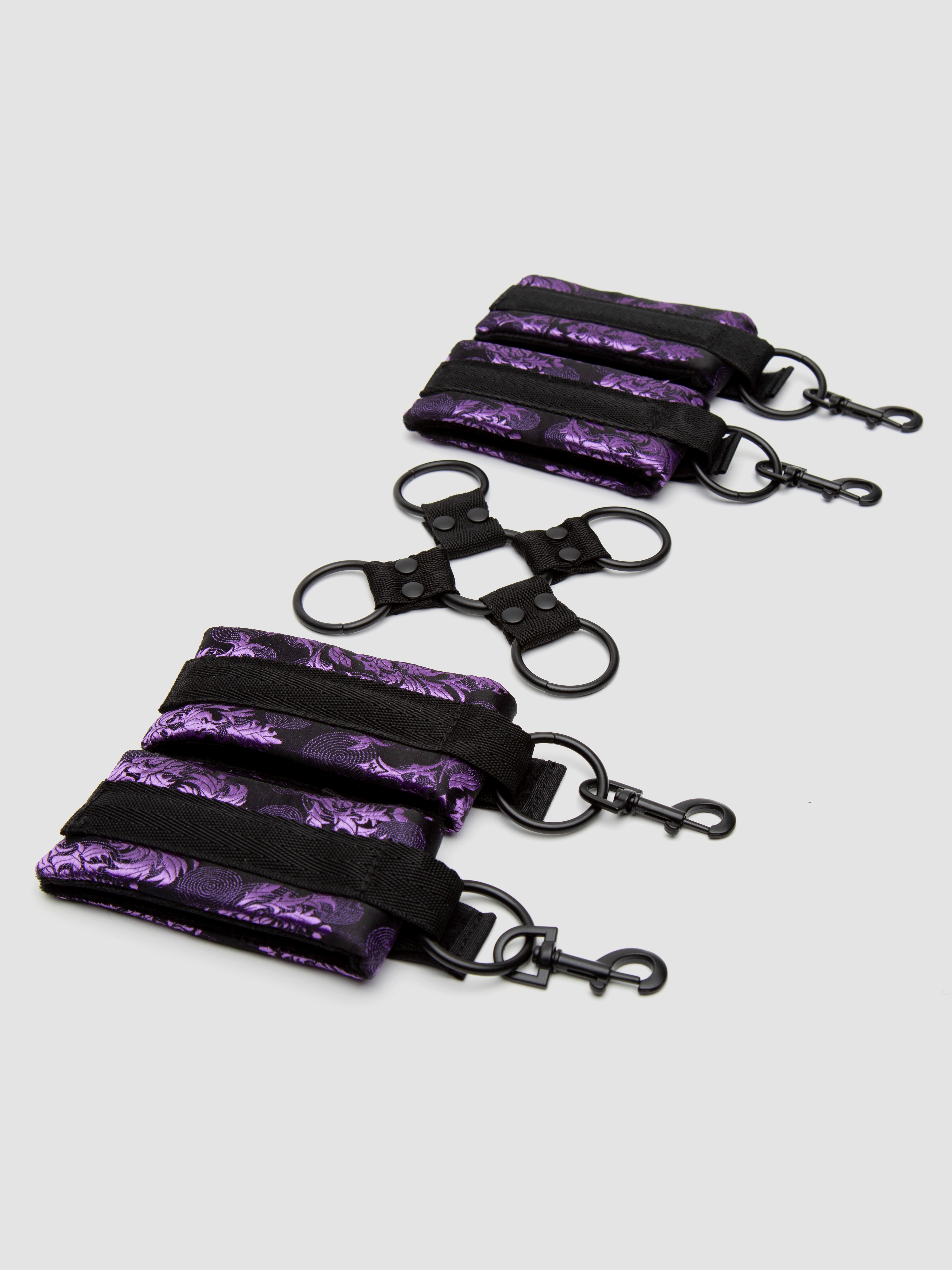 Bondage Boutique Violet Boudoir Hogtie, Purple, hi-res