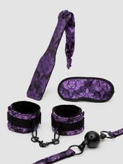 Bondage Boutique Violet Boudoir Bedroom Bondage Kit (4 Piece), Purple, hi-res