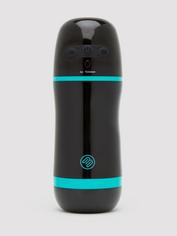 Blowmotion Blow Job Rechargeable Real-Feel Vibrating Suction Male Masturbator, Black, hi-res