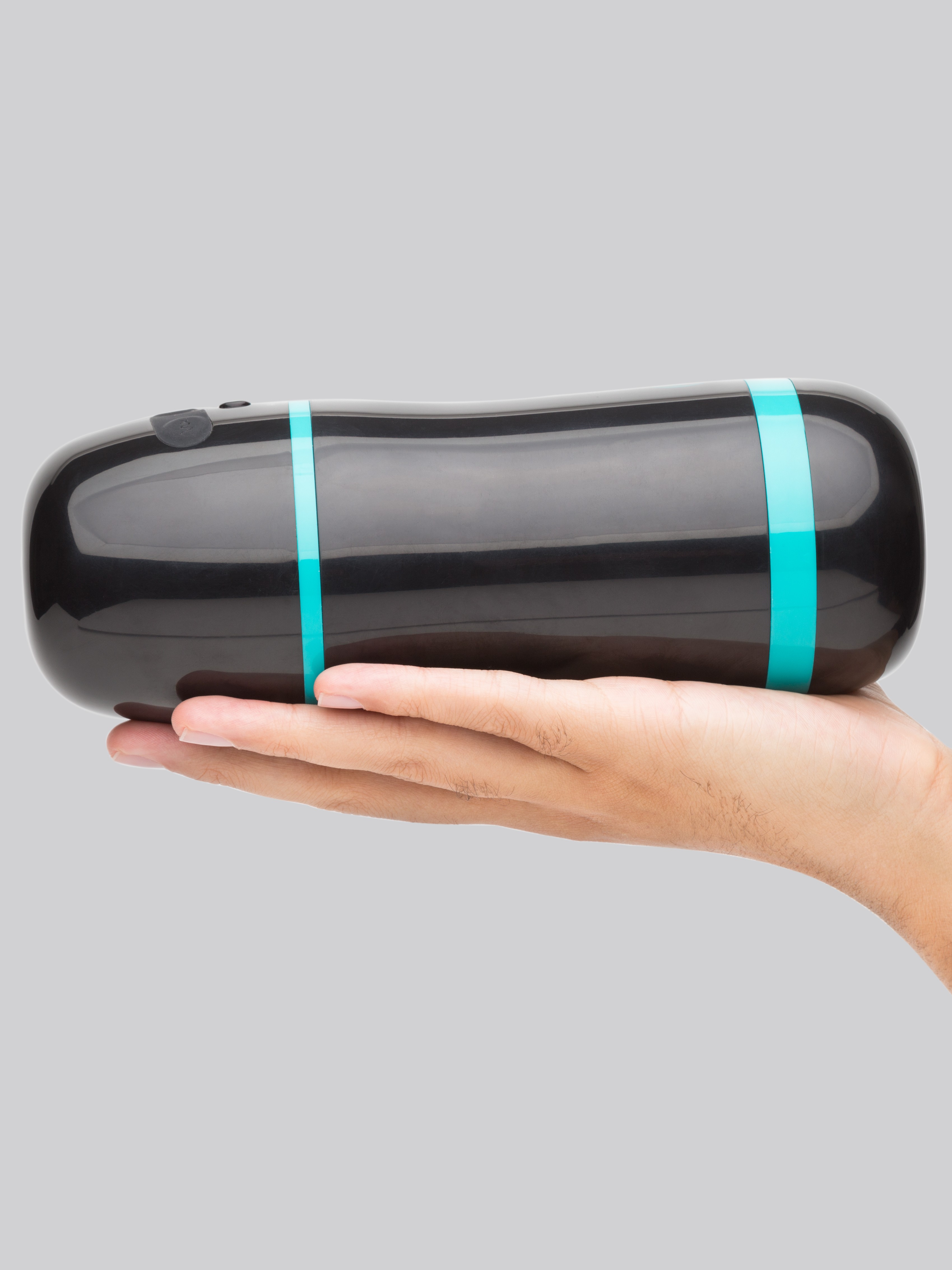 Blowmotion Real-Feel Blowjob Suction Masturbator, Black, hi-res