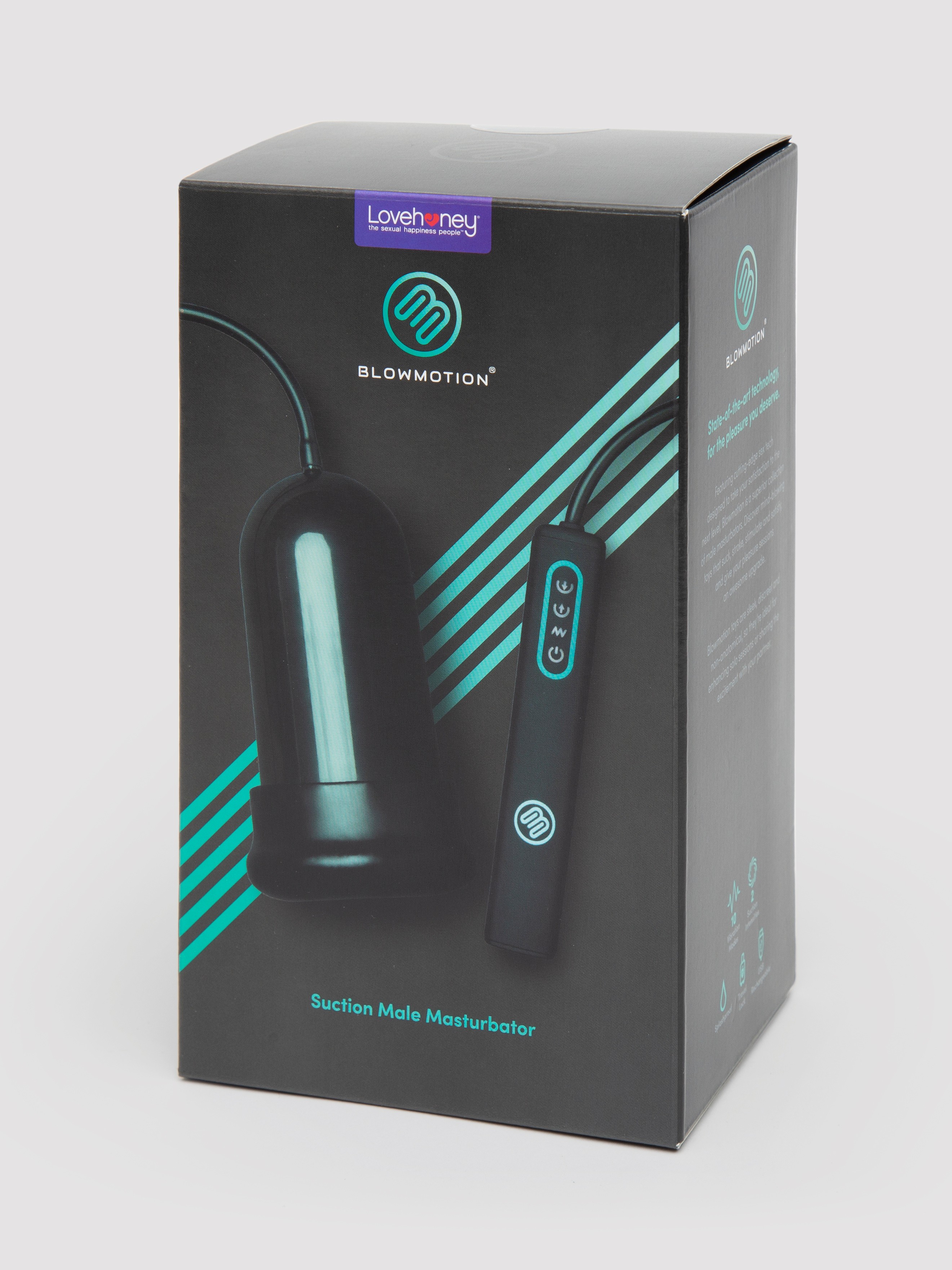 Blowmotion Auto Suction Male Masturbator, Black, hi-res