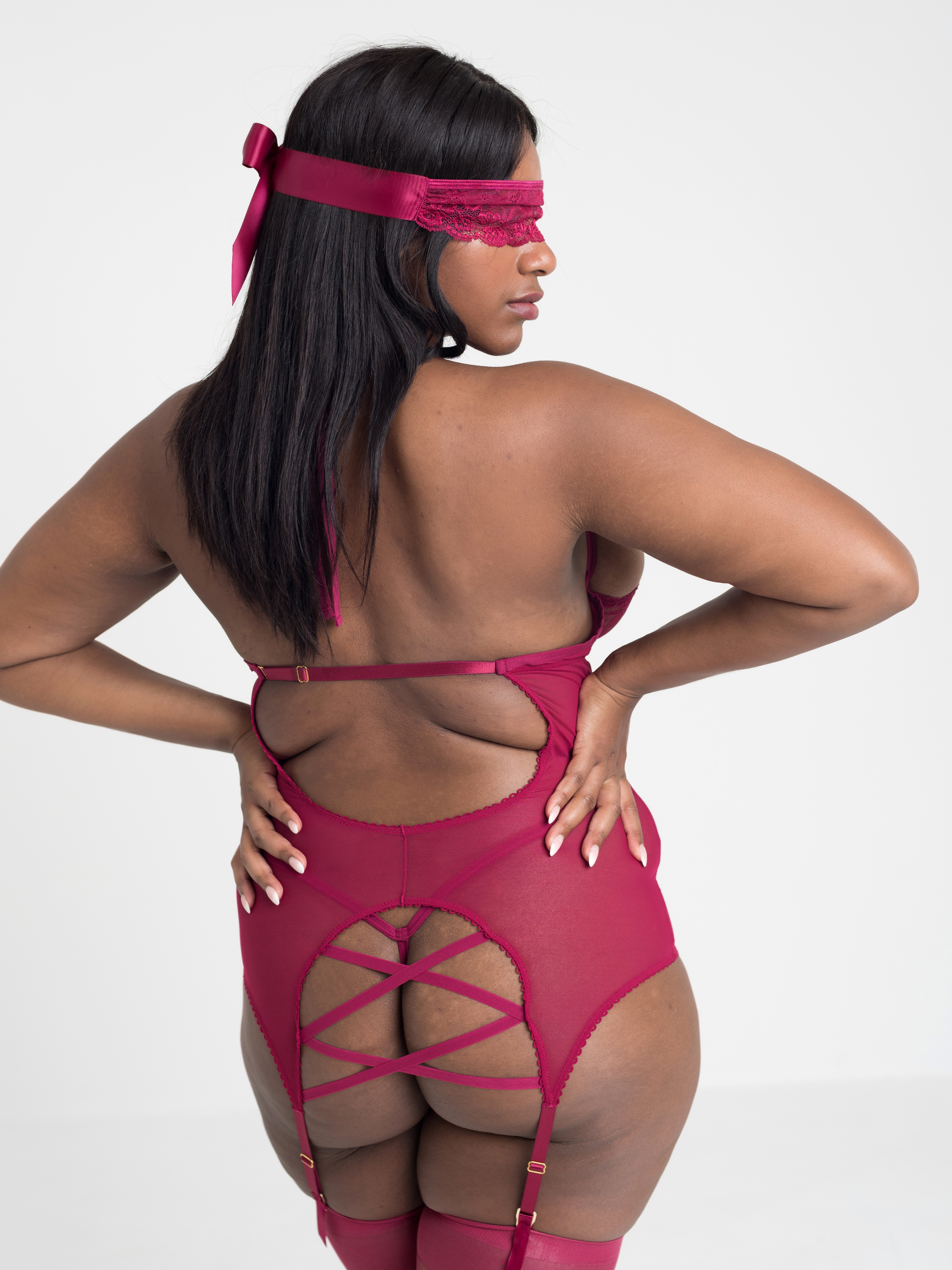 Lovehoney 7 Nights of Seduction Plus Size Lingerie Calendar, Red, hi-res