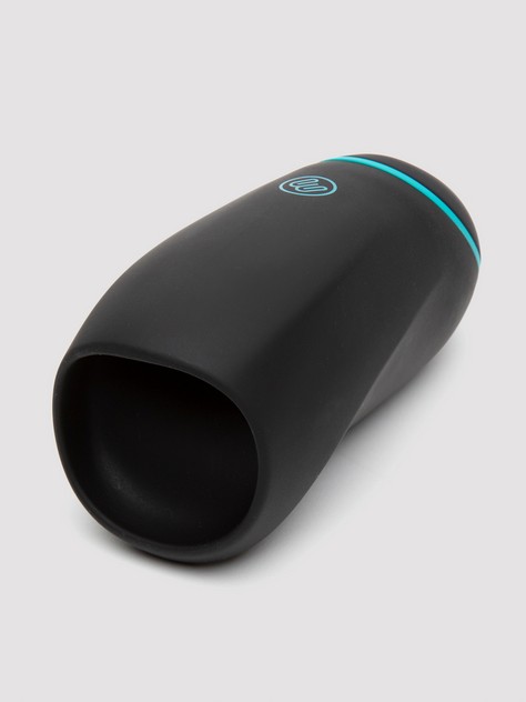 Blowmotion Pulse Vibration Rechargeable Vibrating Male Masturbator, Black, hi-res