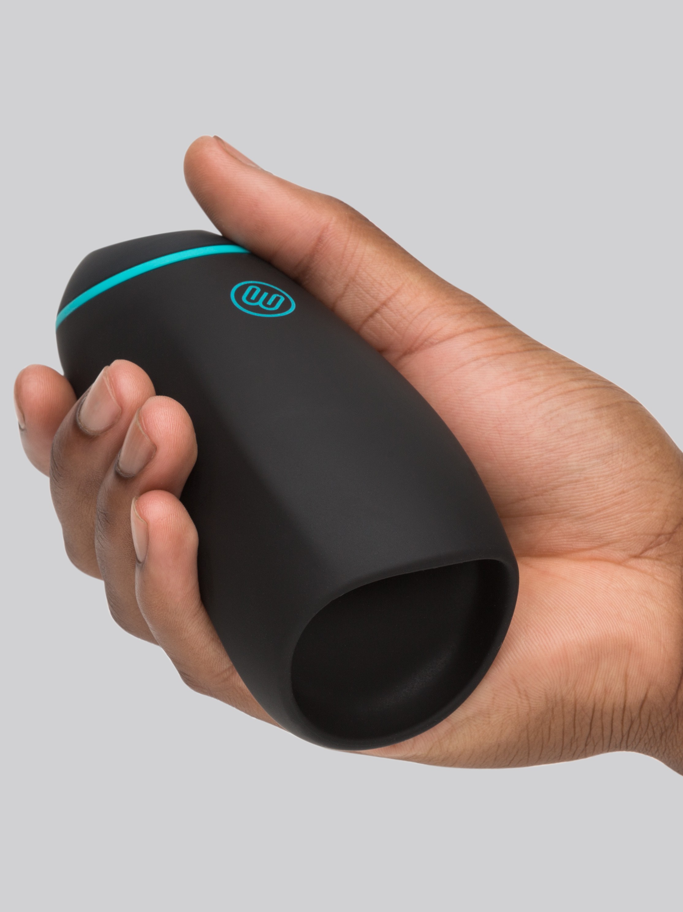 Blowmotion Pulse Vibration Rechargeable Vibrating Male Masturbator, Black, hi-res