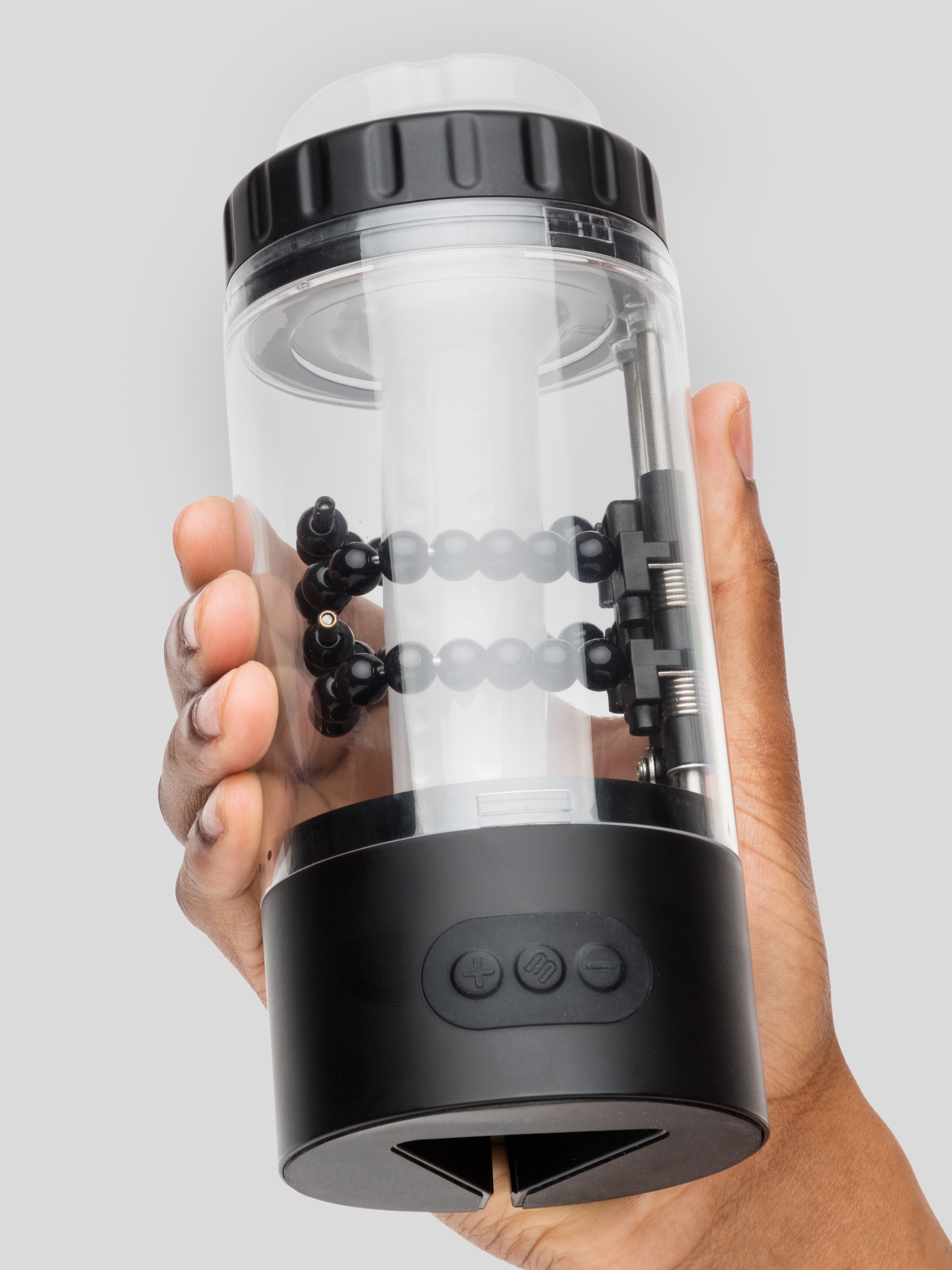 Blowmotion Stroking Blow Job Male Masturbator, Black, hi-res