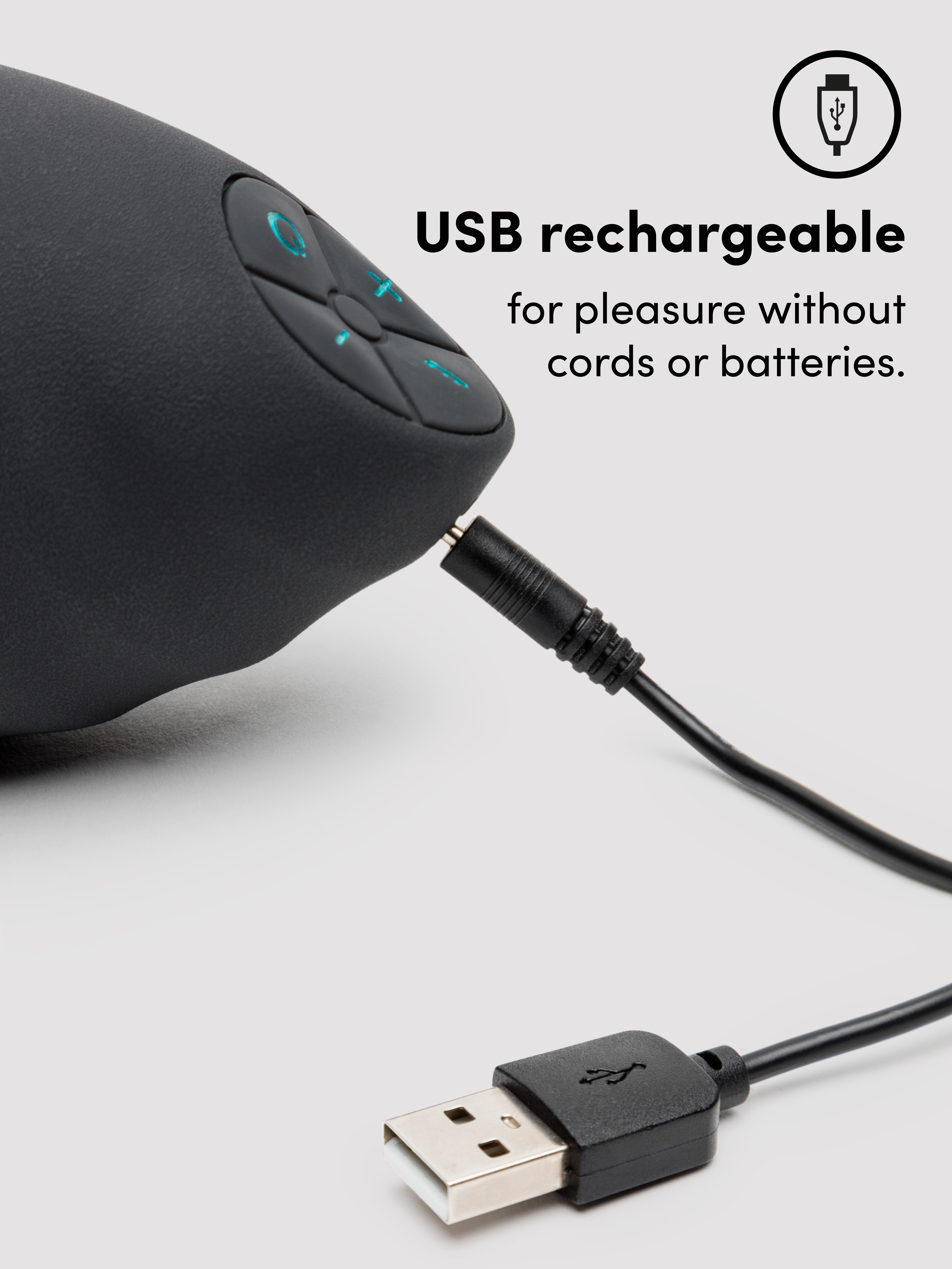 Blowmotion Warming Vibrating Male Masturbator, Black, hi-res