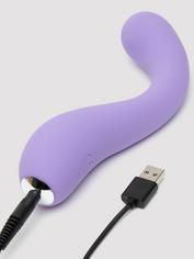 Lovehoney Luxury Rechargeable Silicone G-Spot Vibrator, Purple, hi-res