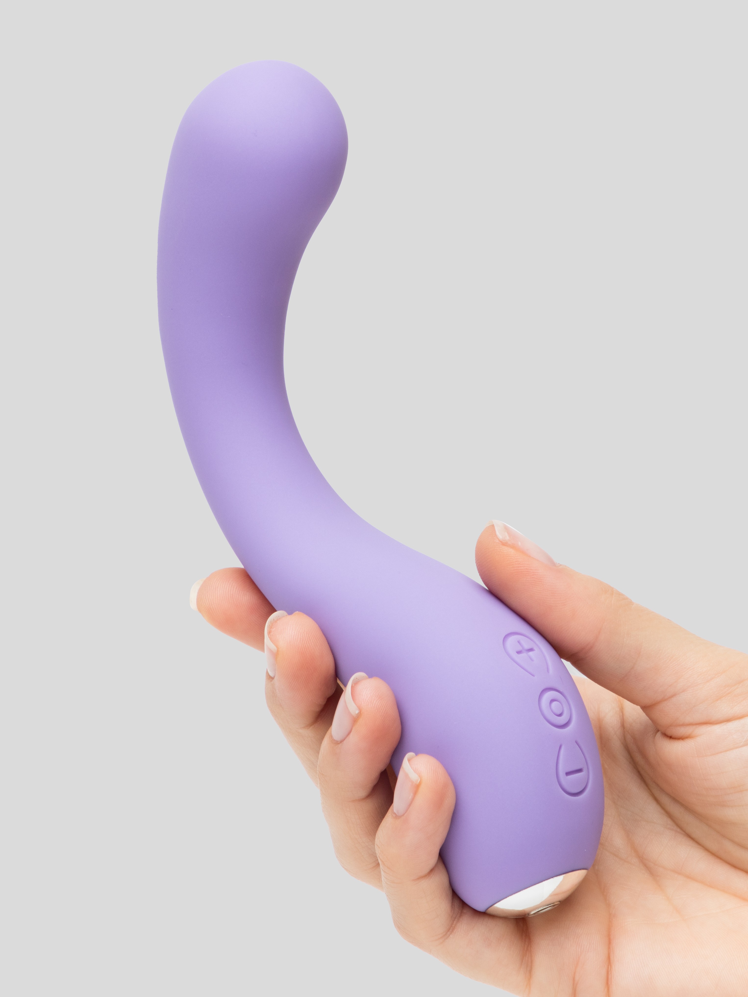 Lovehoney Luxury Rechargeable Silicone G-Spot Vibrator, Purple, hi-res