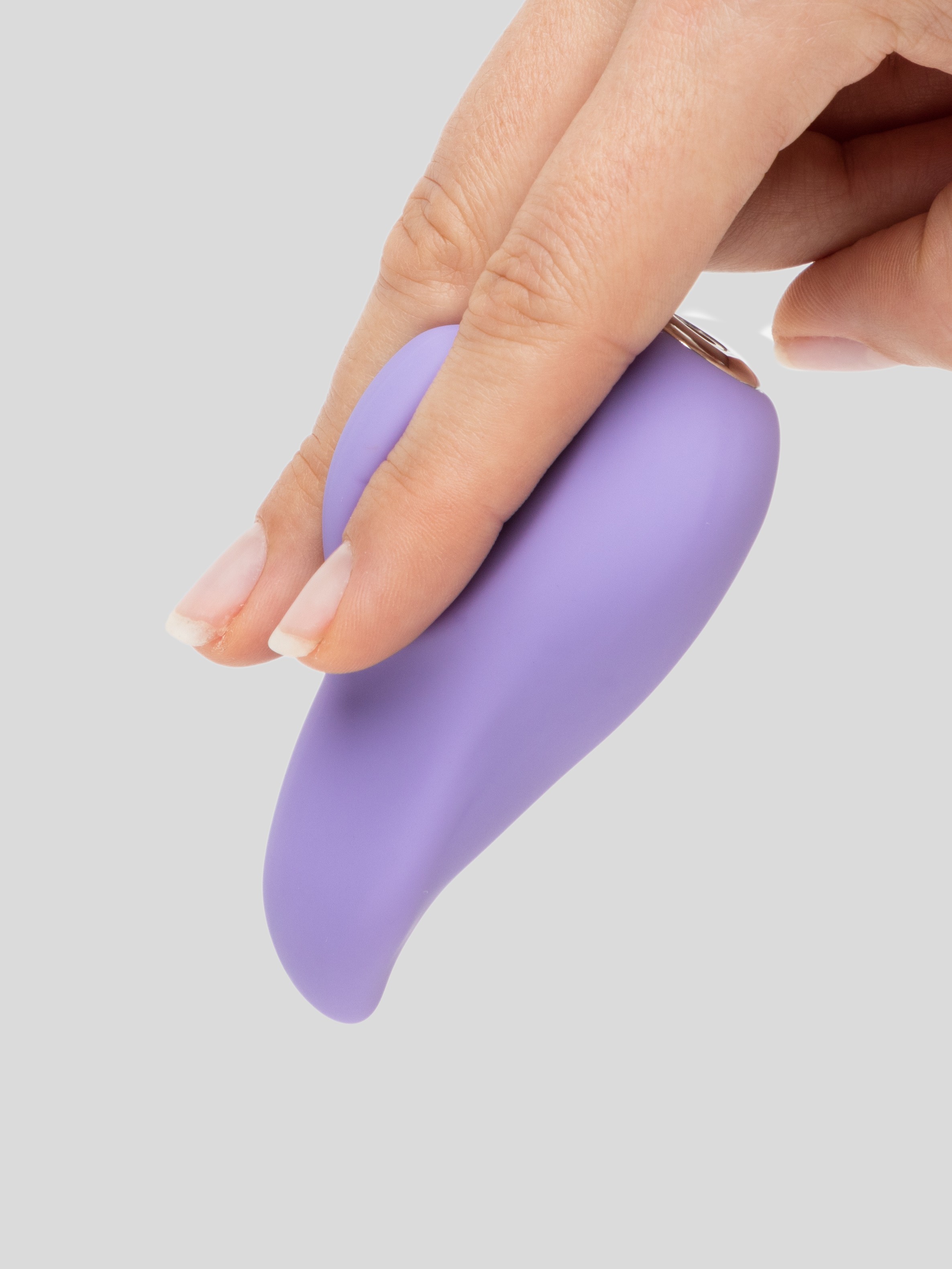 Lovehoney Luxury 12 Function Rechargeable Silicone Clitoral Vibrator, Purple, hi-res