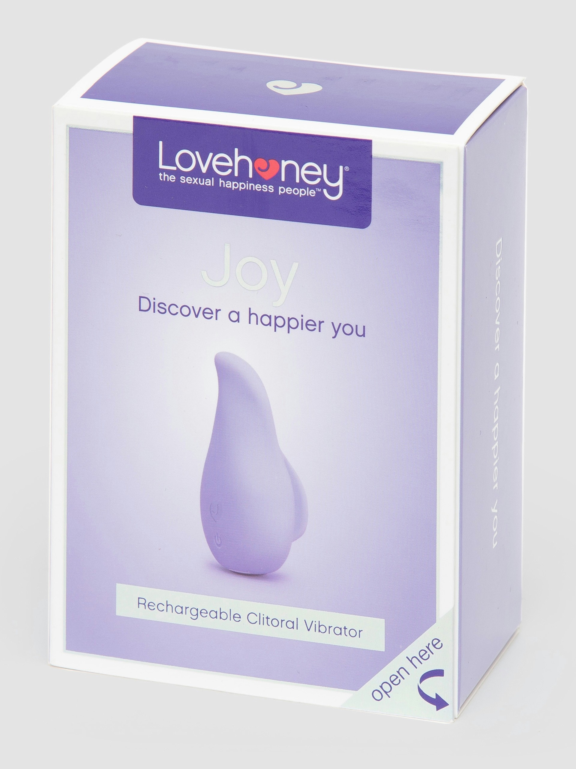 Lovehoney Luxury 12 Function Rechargeable Silicone Clitoral Vibrator, Purple, hi-res