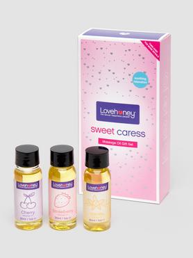 Lovehoney Sweet Caress Massage Oil Gift Set (3 x 30ml)