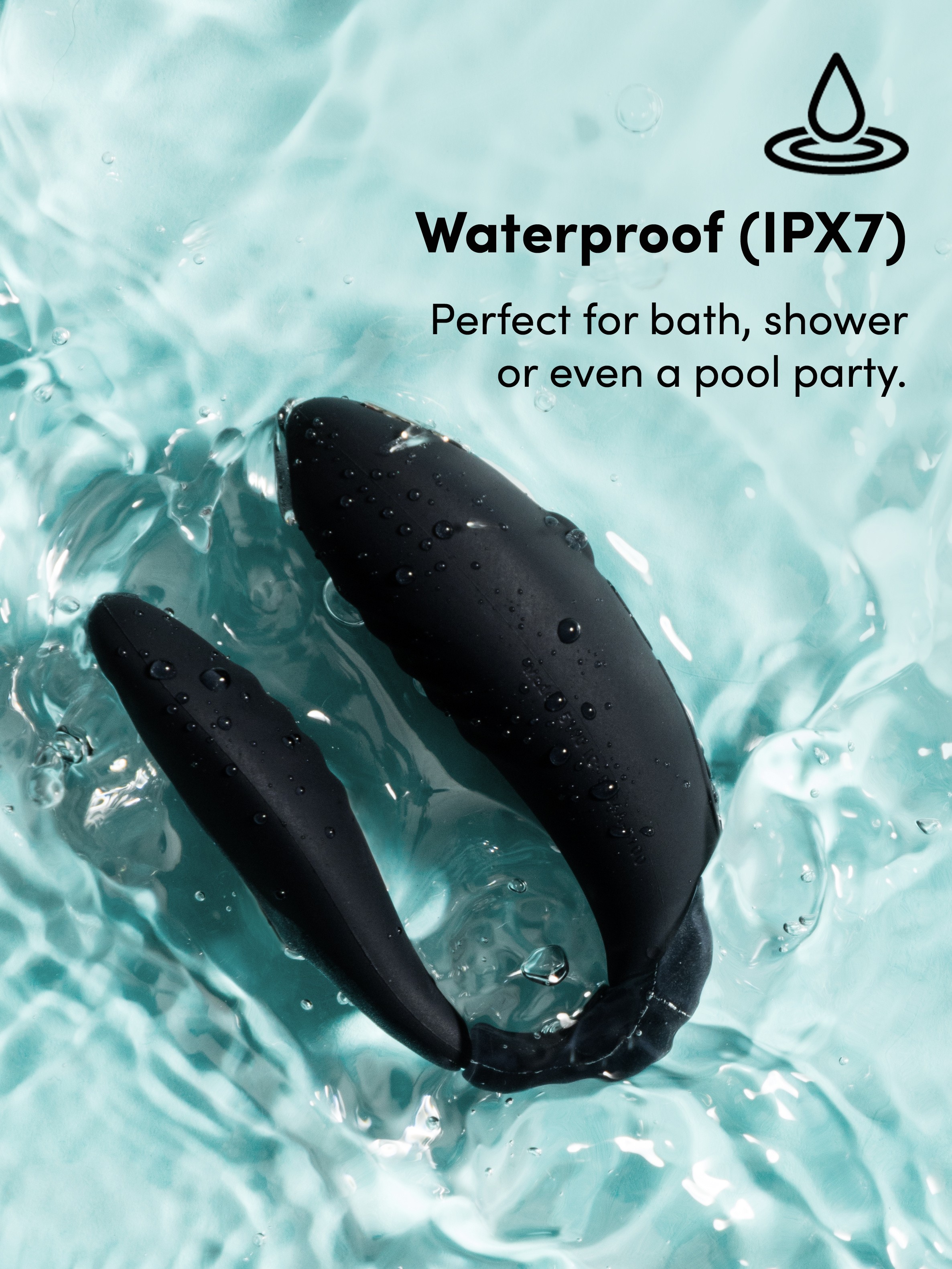 We-Vibe X Lovehoney Limited Edition Remote Control Couple's Vibrator, Black, hi-res