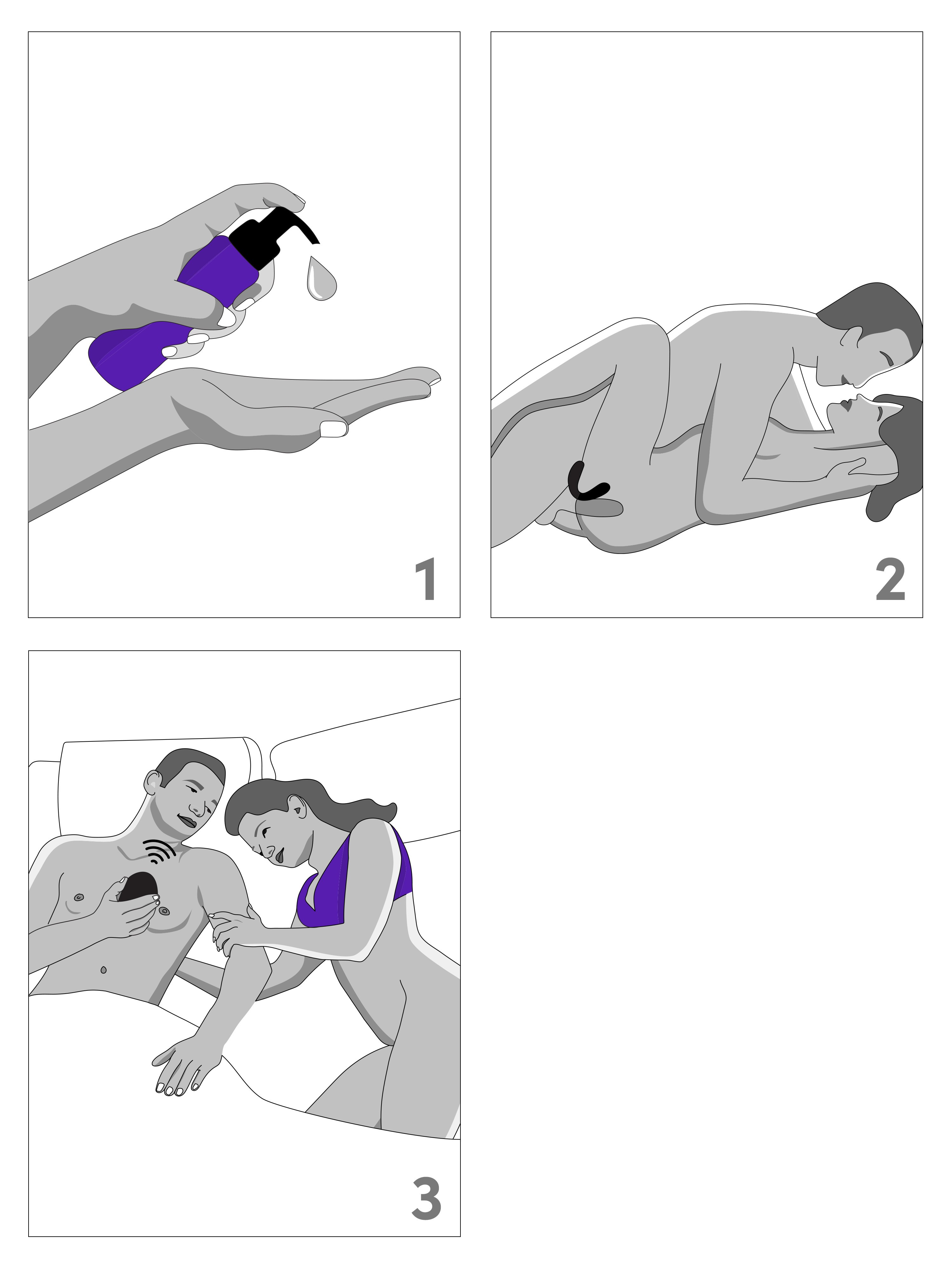 We-Vibe X Lovehoney Limited Edition Remote Control Couple's Vibrator, Black, hi-res