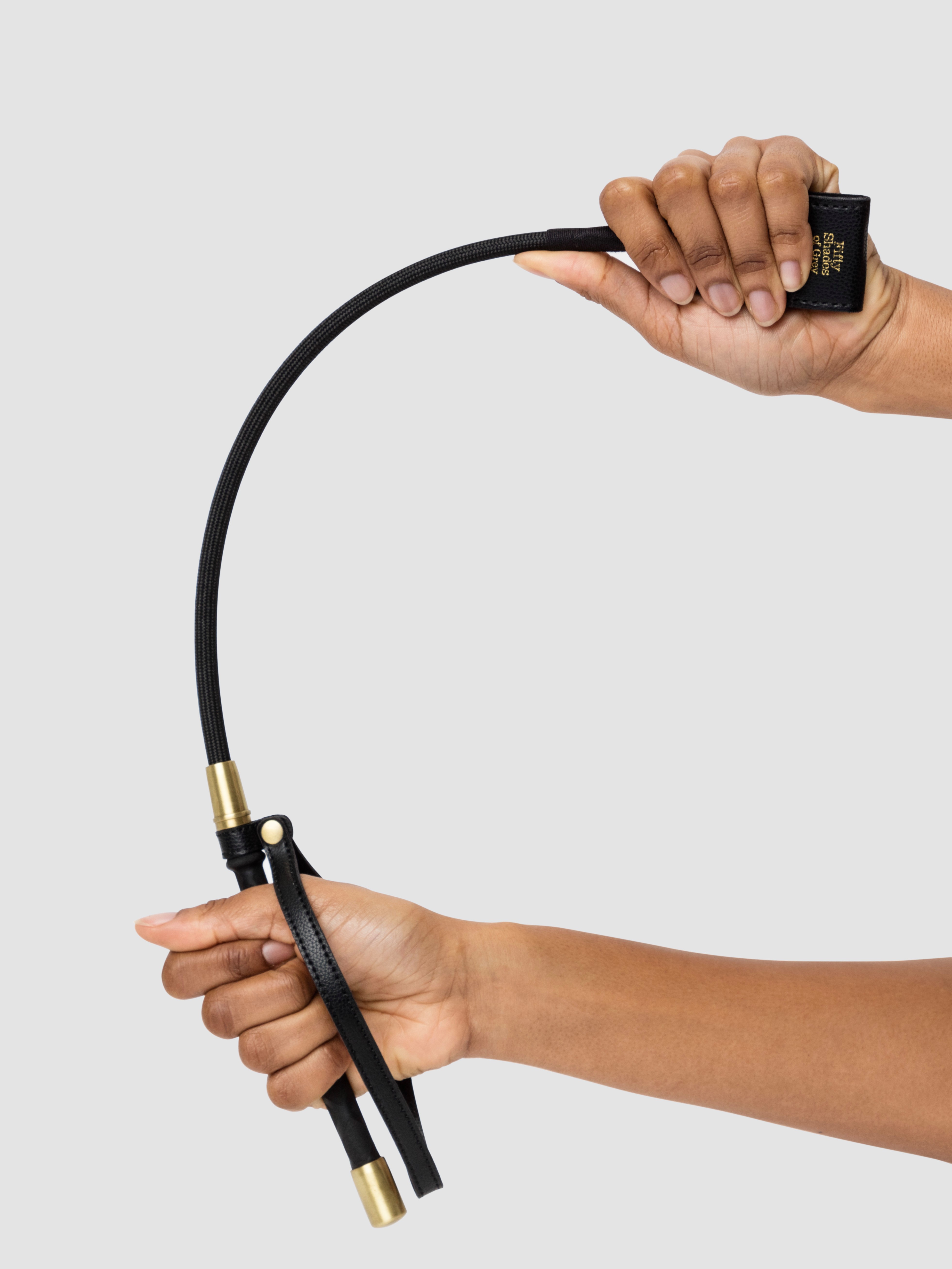 Fifty Shades of Grey Bound to You Faux Leather Riding Crop, Black, hi-res