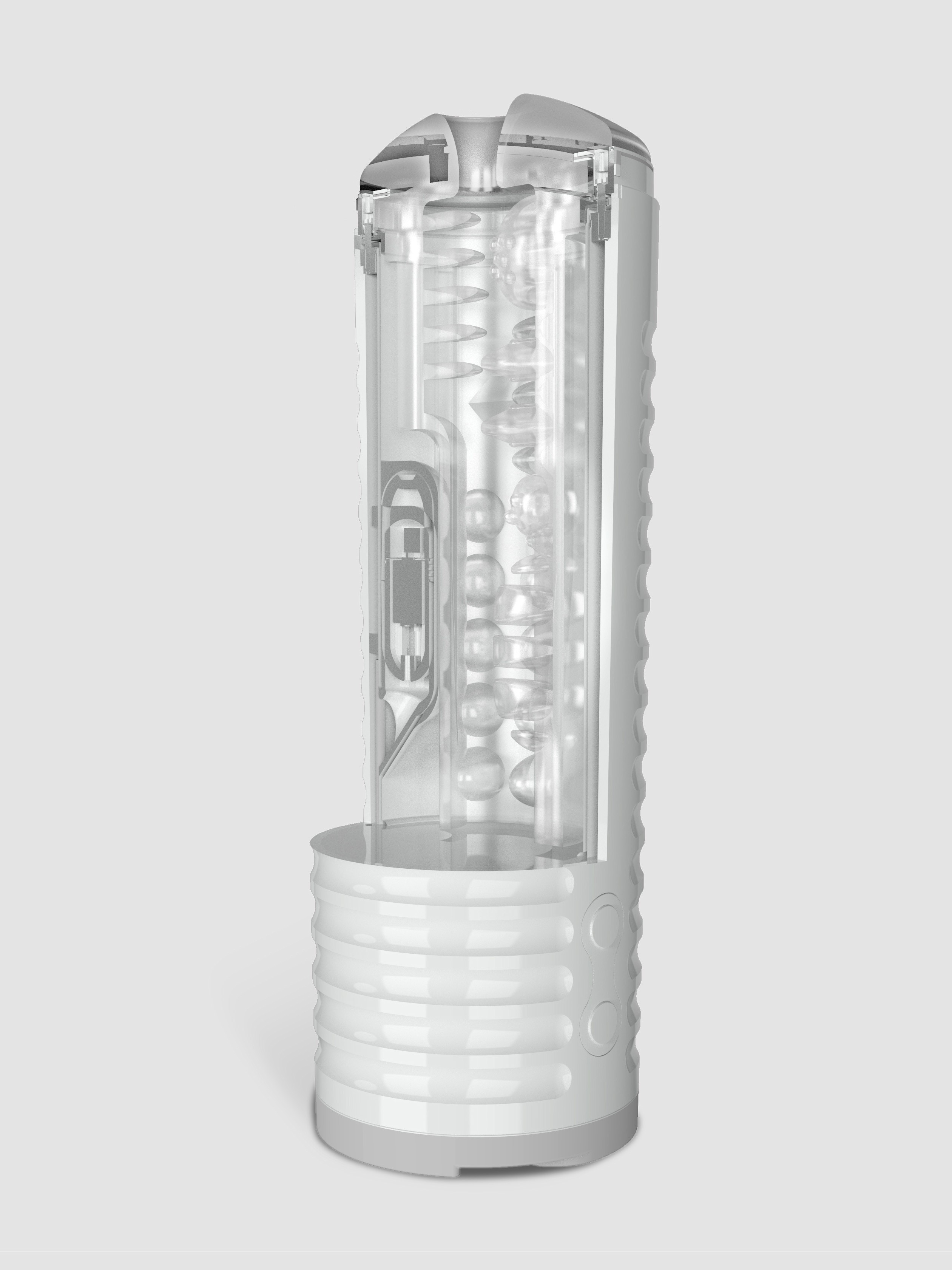 Lovense Max 2 App Controlled Rechargeable Vibrating Male Masturbator, White, hi-res