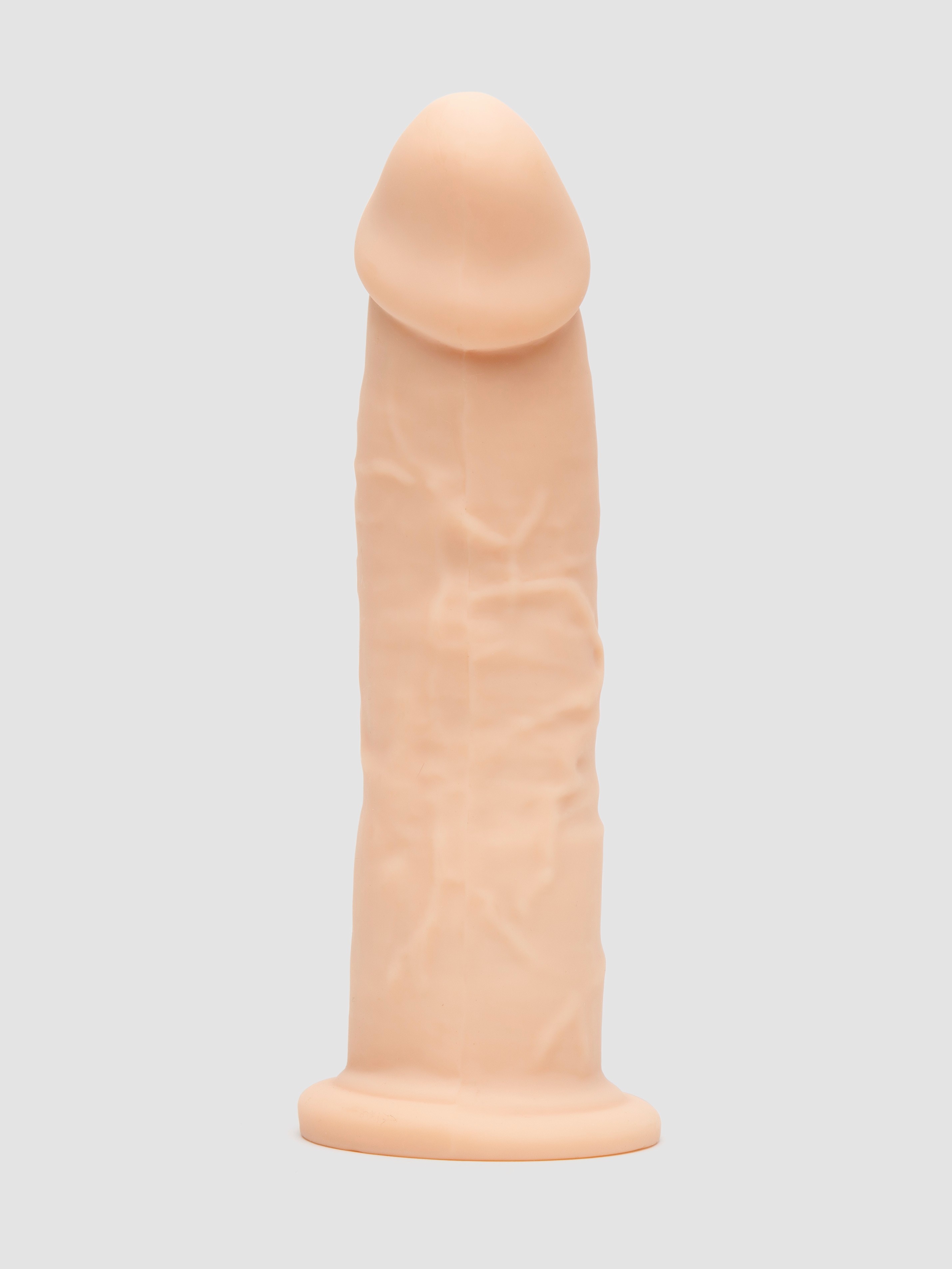 Realistic Dual Density Silicone Dildo 7.5 Inch, Flesh Pink, hi-res