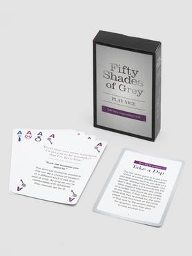 Cartas para dirty talk Play Nice de Cincuenta Sombras de Grey (en inglés)