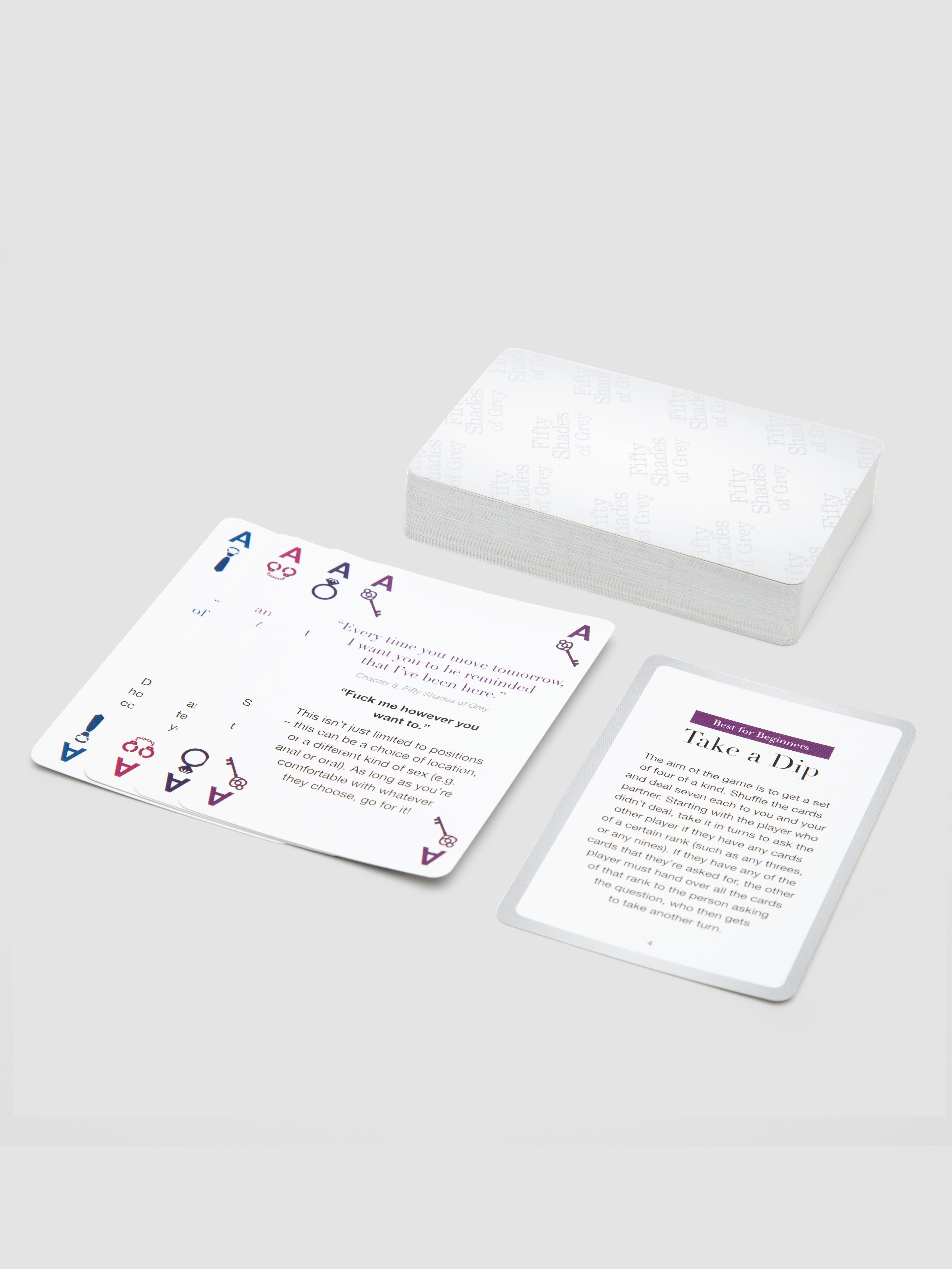 Fifty Shades of Grey Play Nice Talk Dirty Inspiration Cards, , hi-res