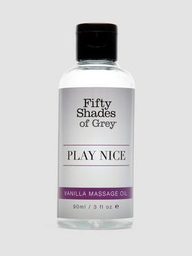Aceite de masaje de vainilla 90 ml Play Nice de Cincuenta Sombras de Grey