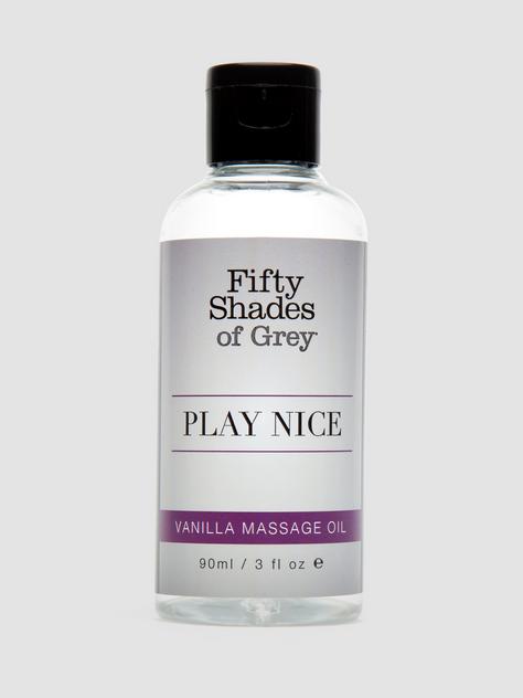 Fifty Shades of Grey Play Nice Vanilla Massage Oil 3 fl oz, , hi-res