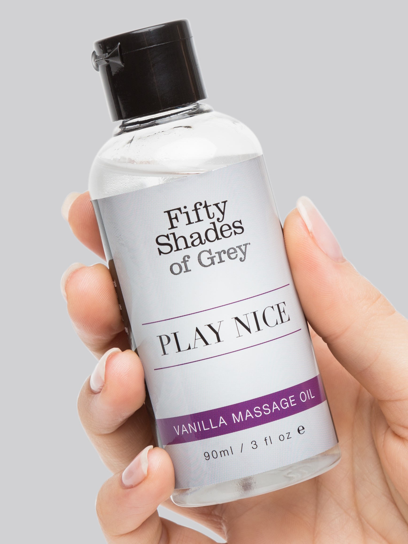 Fifty Shades of Grey Play Nice Vanilla Massage Oil 90ml, , hi-res