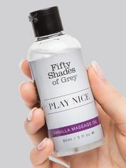 Fifty Shades of Grey Play Nice Vanilla Massage Oil 90ml, , hi-res