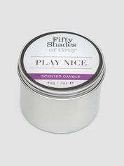 Fifty Shades of Grey Play Nice Vanilla Scented Candle 90g, , hi-res