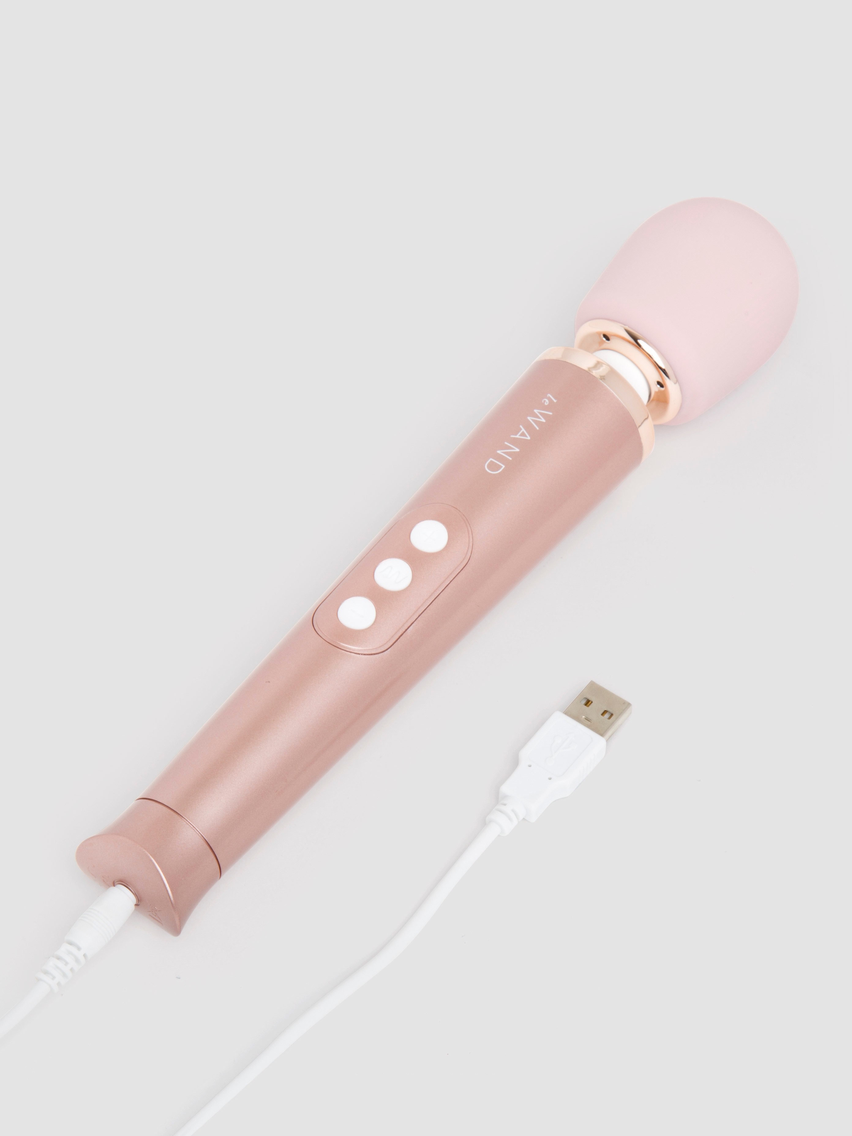 Le Wand Petite Mini Rechargeable Massage Wand Vibrator , Pink, hi-res
