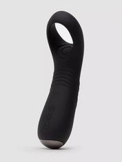 Desire Luxury Rechargeable Male Vibrator, Black, hi-res