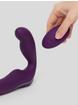 Desire Luxury Rechargeable Remote Control Strapless Strap-On, Purple, hi-res
