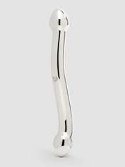 Lujoso Consolador de Acero Inoxidable para Punto G 18 cm de Desire, Plata, hi-res