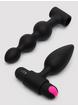 Tracey Cox Rechargeable Remote Control Anal Beginner's Kit (4 Piece), Black, hi-res