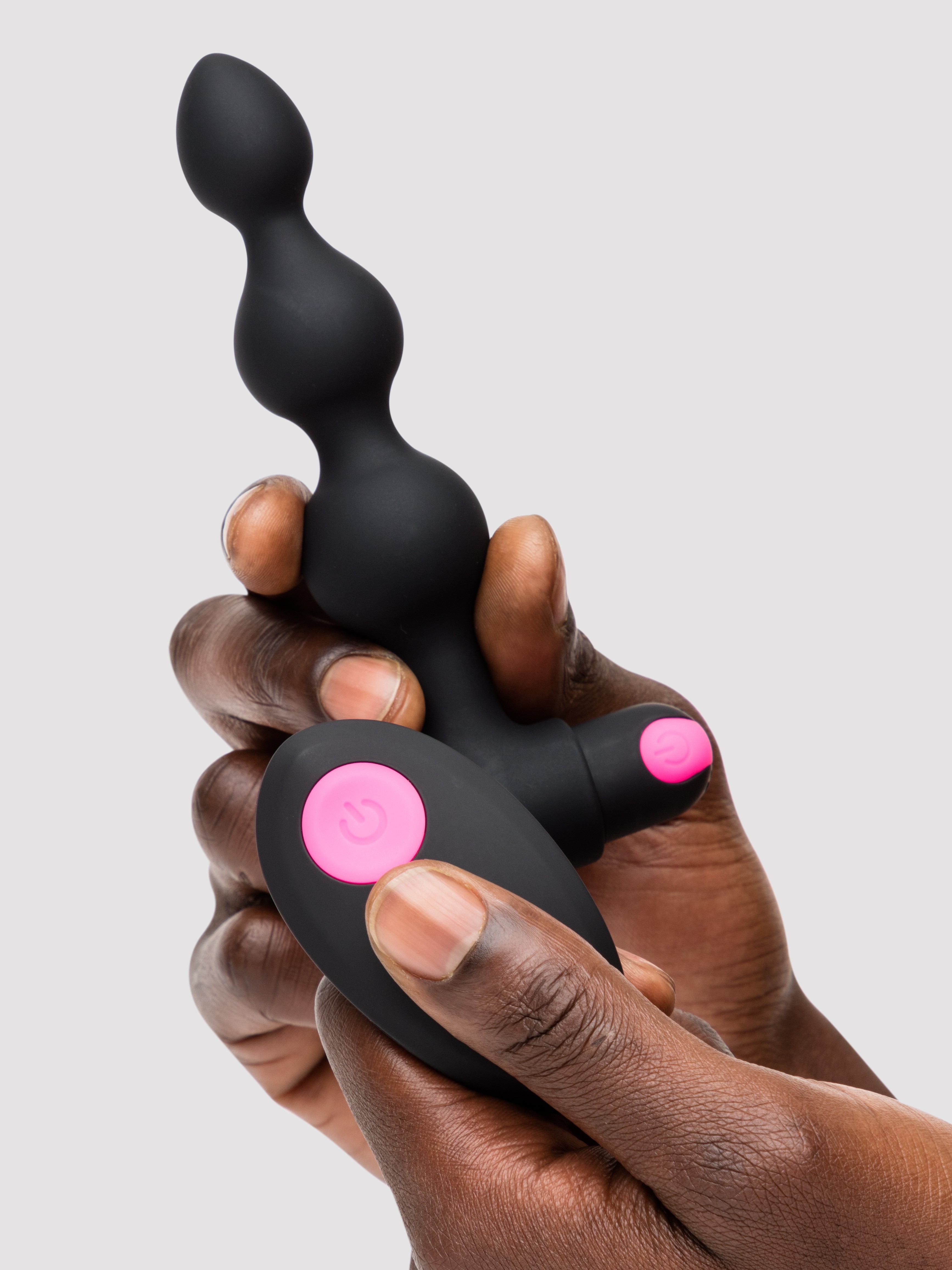 Tracey Cox Rechargeable Remote Control Anal Beginner's Kit (4 Piece), Black, hi-res