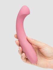 Dame Arc Rechargeable Silicone G-Spot Vibrator, Pink, hi-res