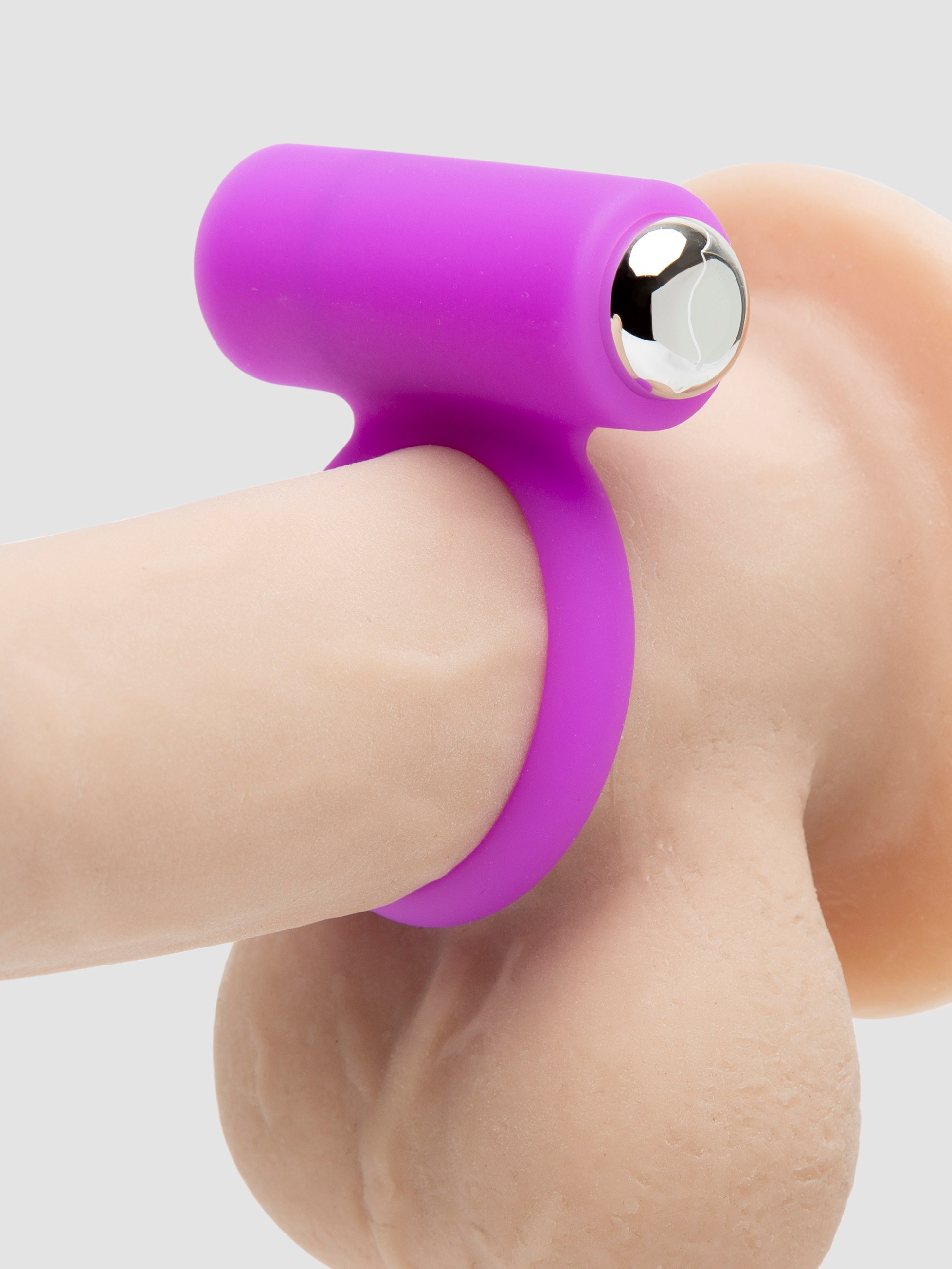 Annabelle Knight Yeeha! 7 Function Vibrating Cock Ring 	, Purple, hi-res
