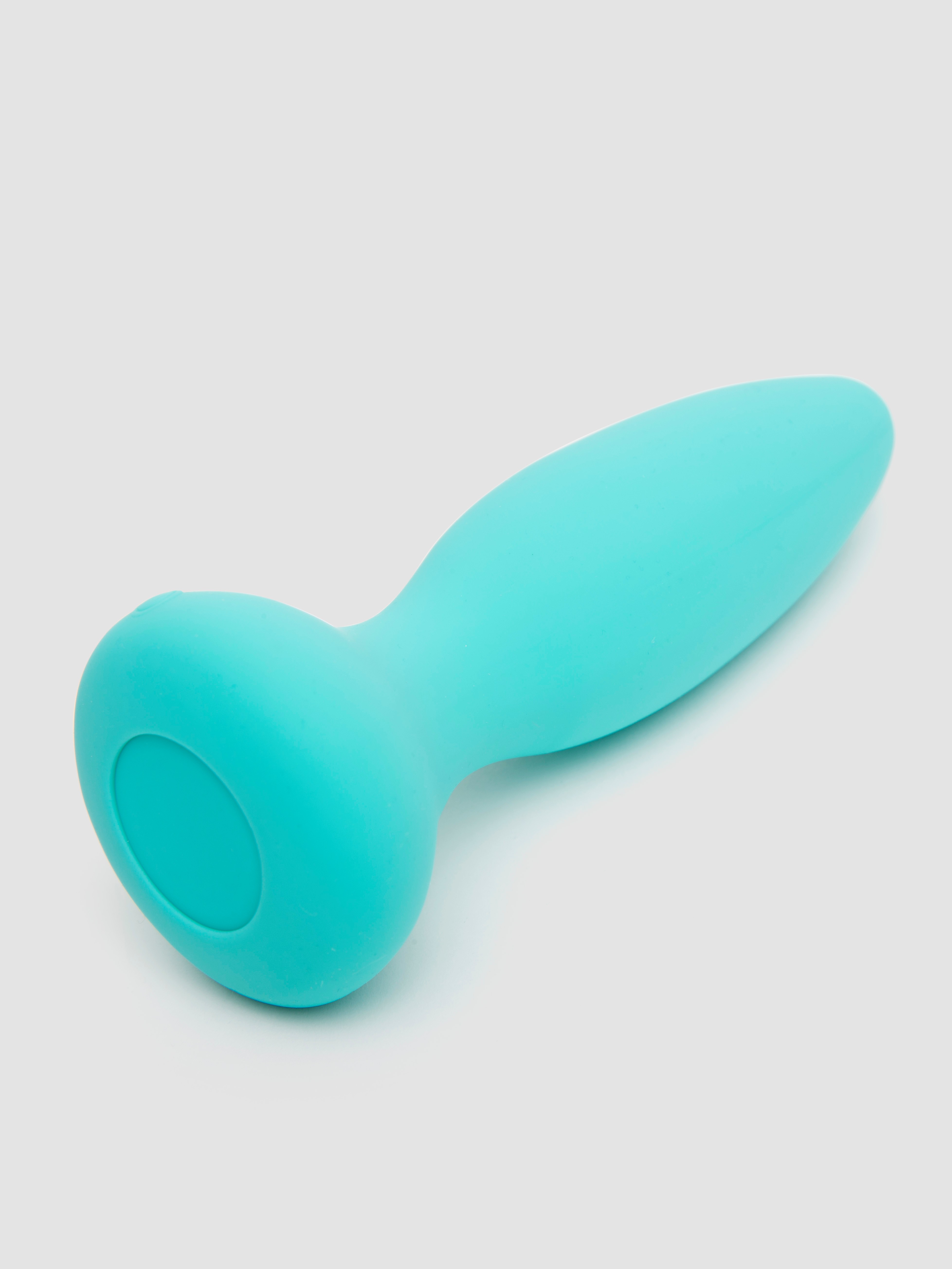 Doc Johnson A-Play Thrusting Remote Control Butt Plug 4 Inch, Blue, hi-res