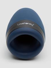Lovehoney Hot Shot Rechargeable Warming Male Masturbator, Blue, hi-res
