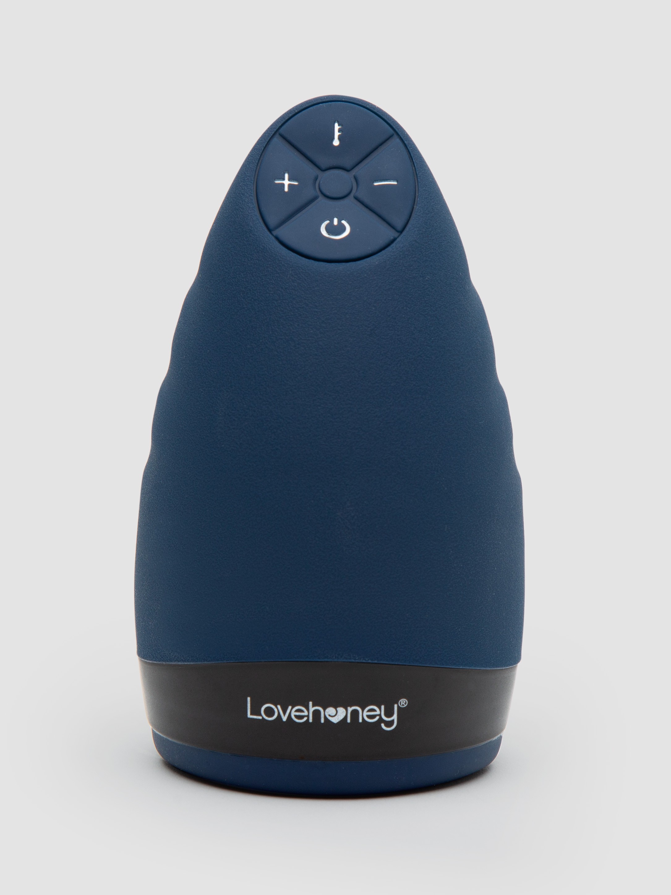 Lovehoney Hot Shot Rechargeable Warming Male Masturbator, Blue, hi-res