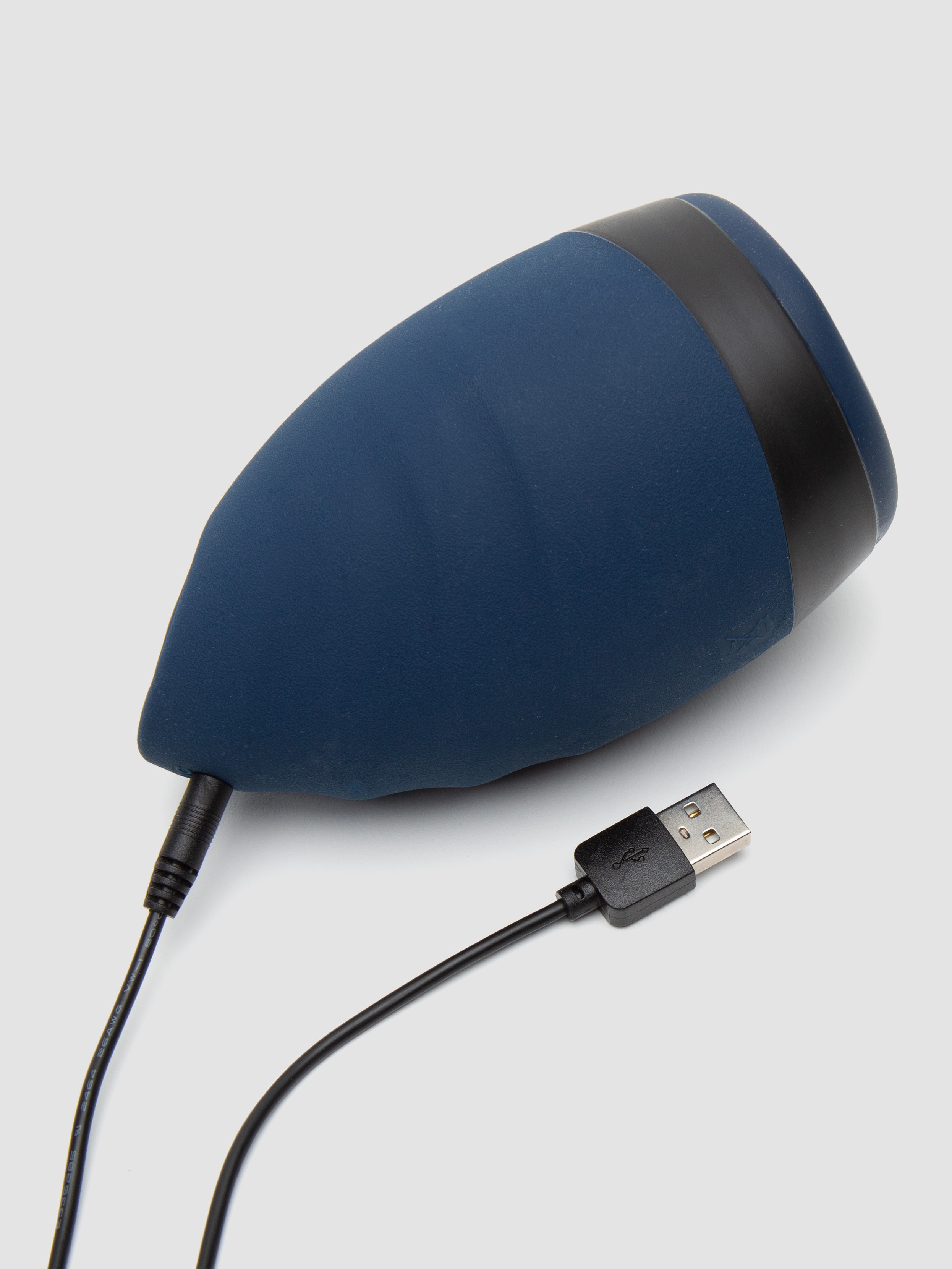 Lovehoney Hot Shot Rechargeable Warming Male Masturbator, Blue, hi-res