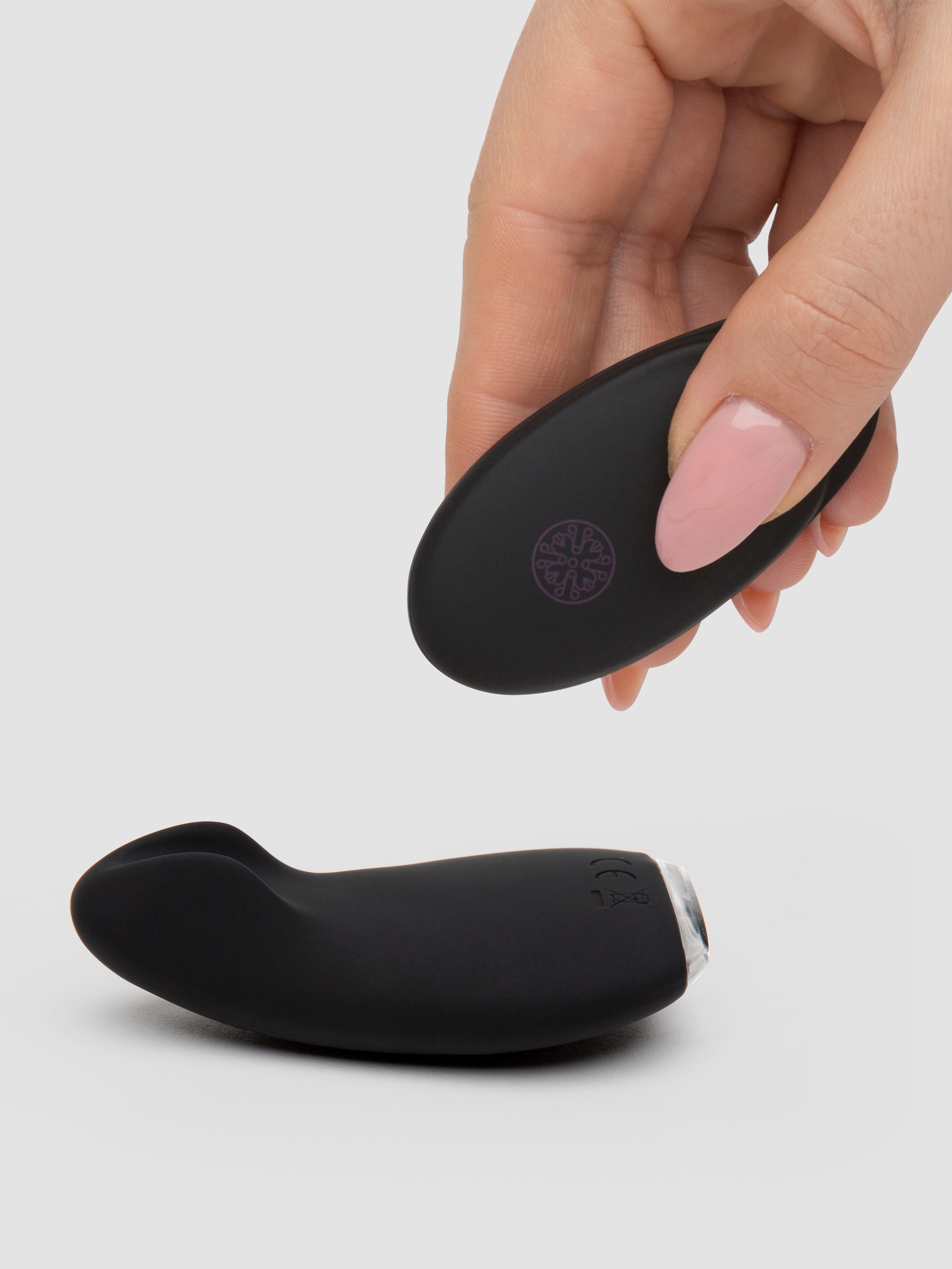 Mantric Rechargeable Remote Control Knicker Vibrator, Black, hi-res